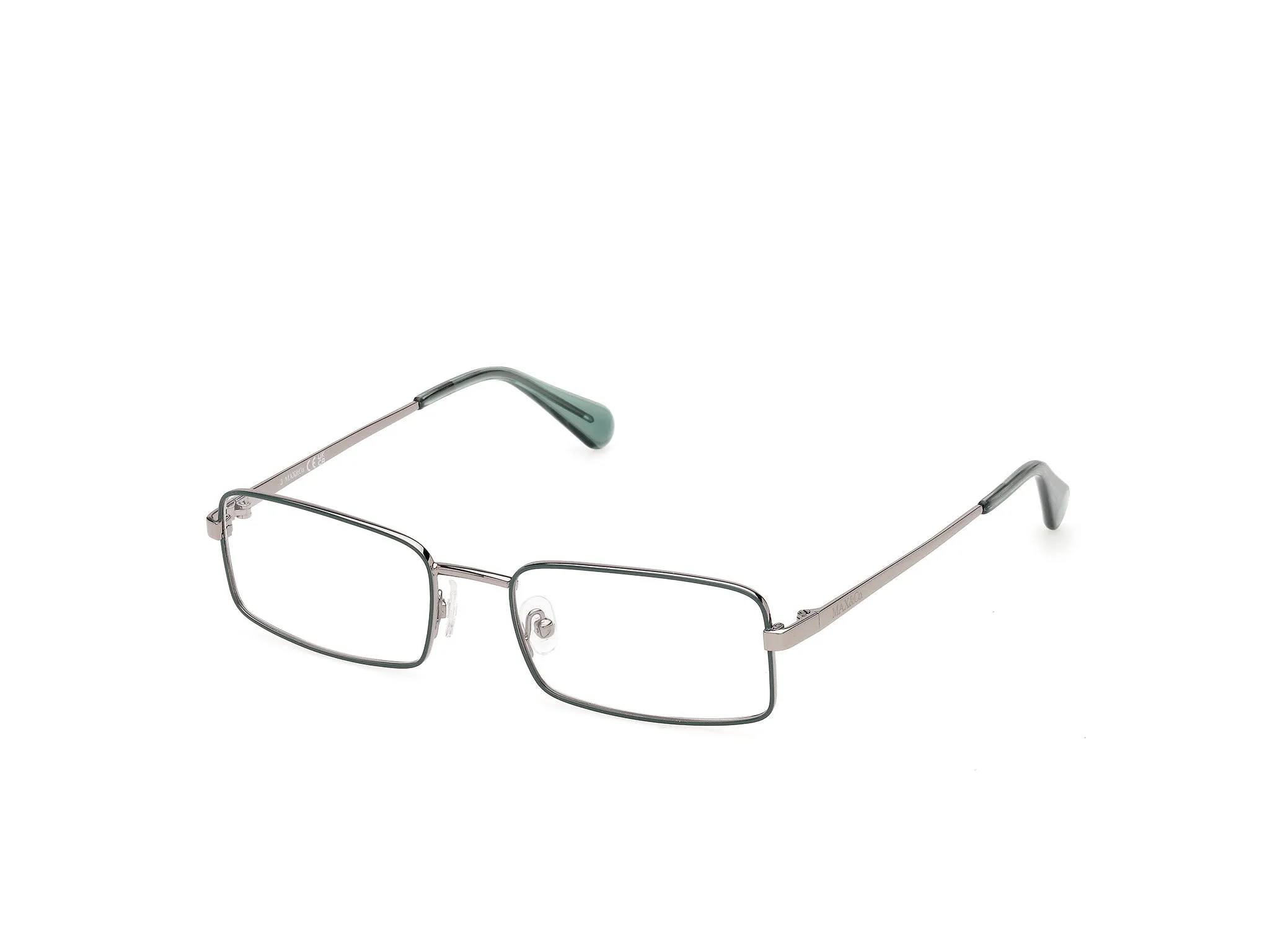 MAX&Co MO5229 95 Montature da vista Metallo Verde Squadrata Normale - immagine 1