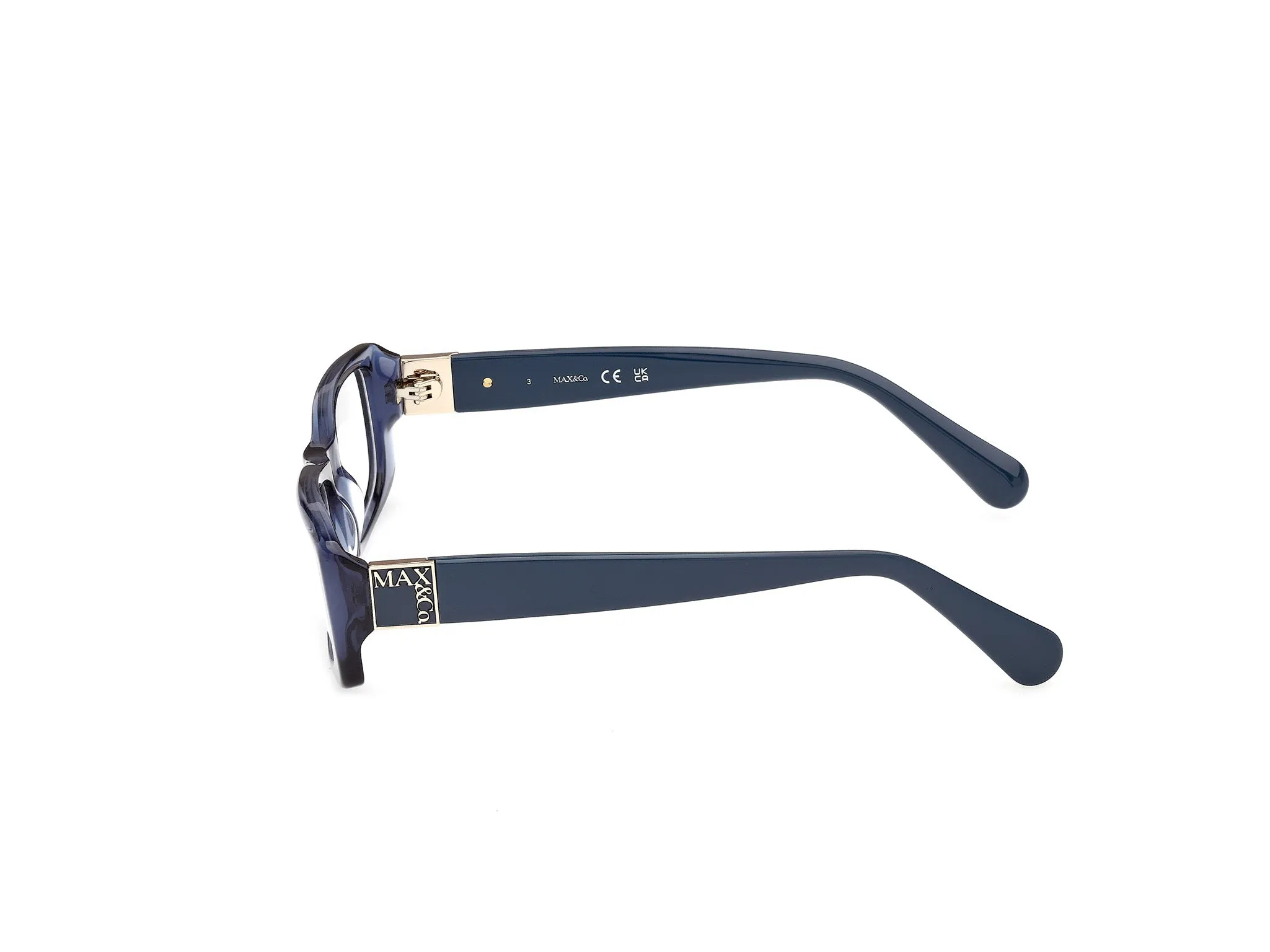 MAX&Co MO5225 90 Montature da vista Blu Squadrata Normale - immagine 3