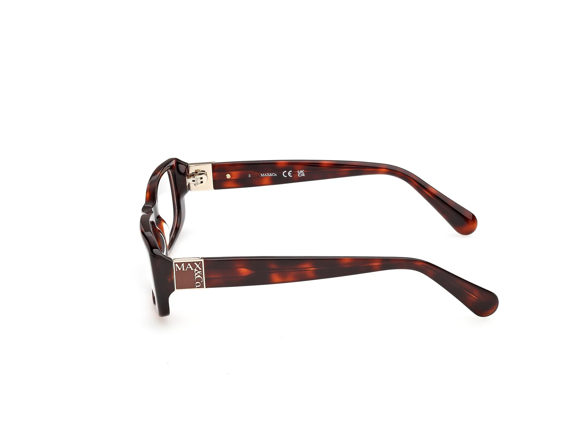 MAX&Co MO5225 52 Montature da vista Havana Squadrata Normale - immagine 3