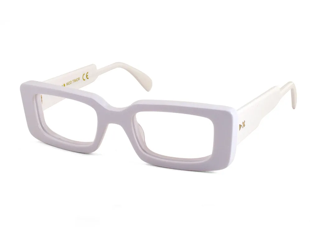 XLAB Donna Timor Montature da vista Acetato Fucsia Grigio Squadrata Fotocromatiche - immagine 1