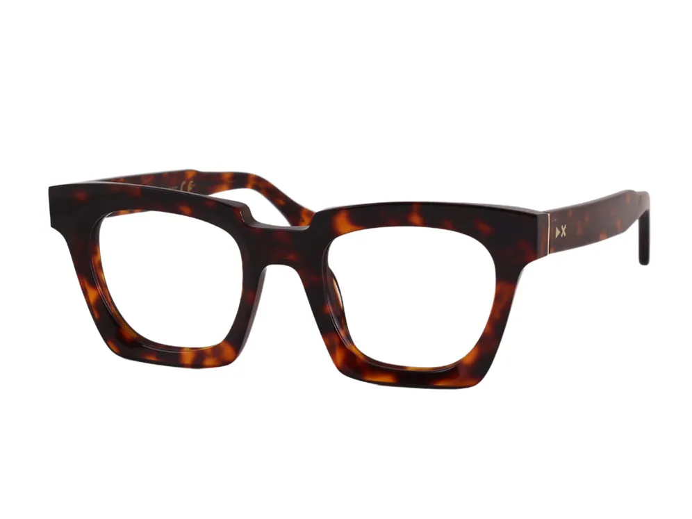 XLAB Stewart Montature da vista Acetato Tartaruga Fumo Squadrata Fotocromatiche - immagine 4