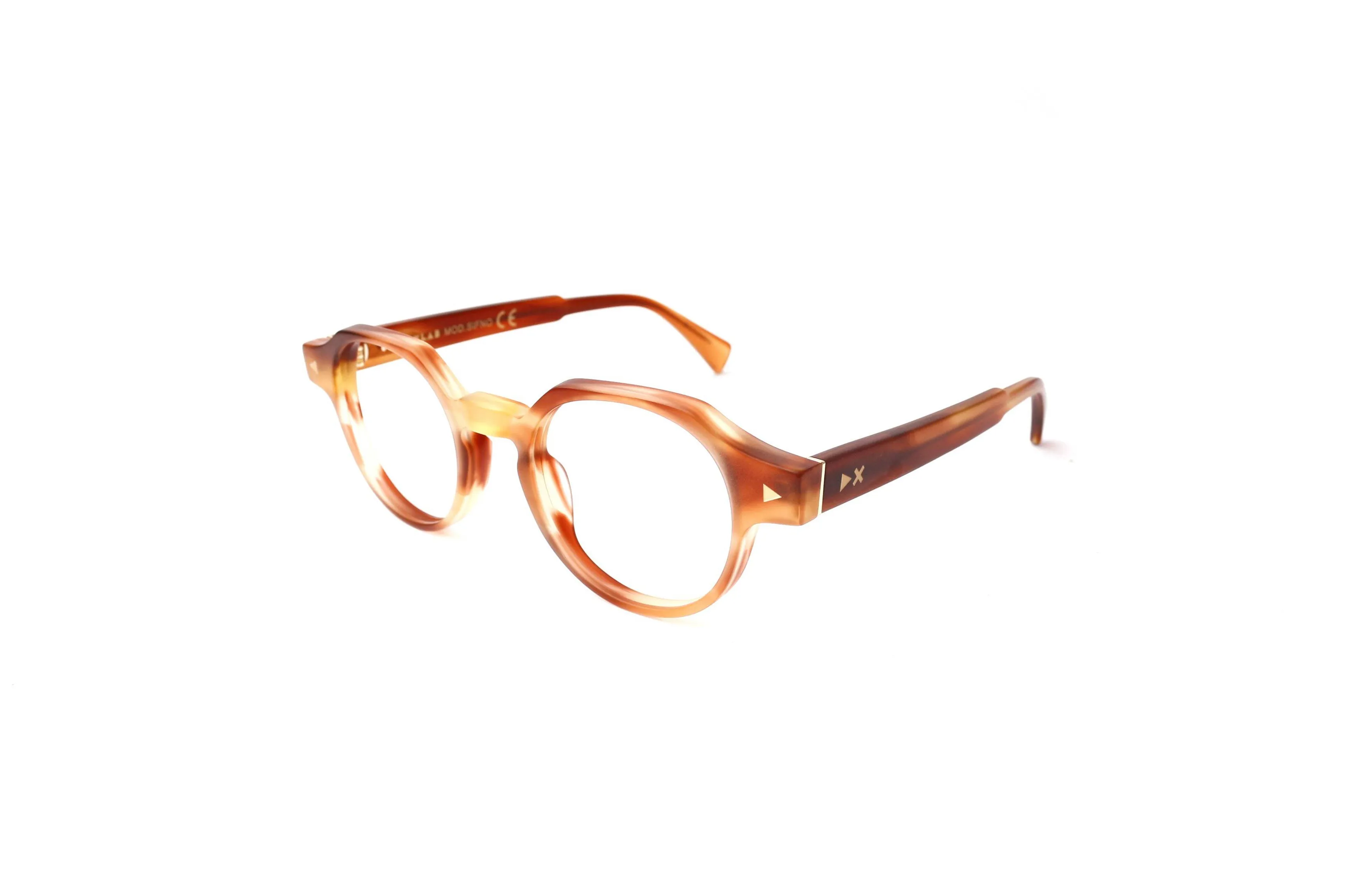 XLAB Sifno Montature da vista Acetato Nero Rotonda Anti-luce blu Anti luce blu - per PC - immagine 1