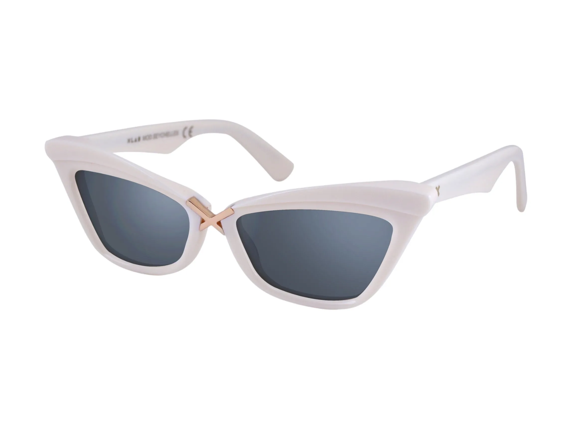 XLAB Seychelles Montature da vista Acetato Nero Cat Eye Anti-luce blu Anti luce blu - per PC - immagine 4