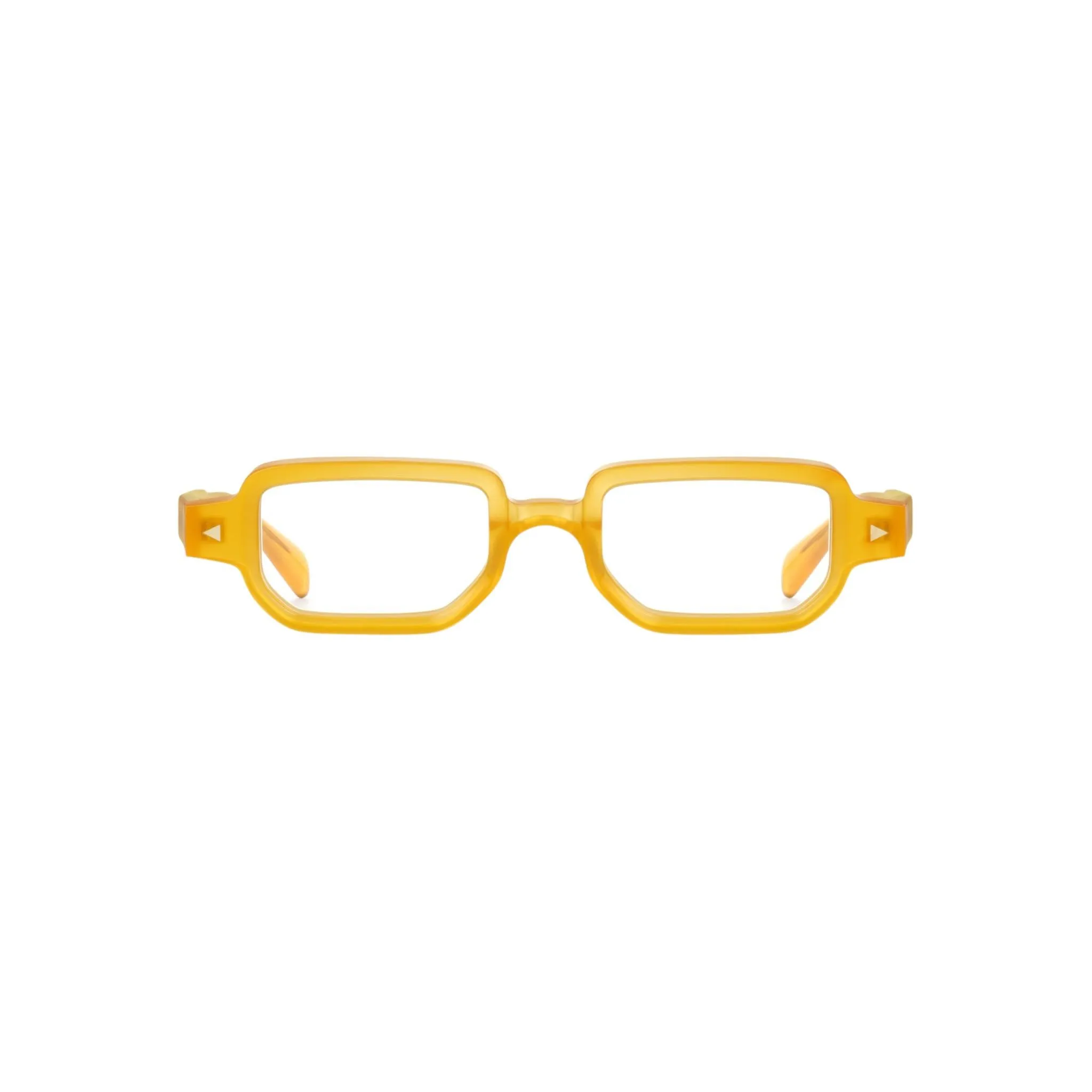 XLAB Unisex Samar Montature da vista Acetato Giallo Squadrata Anti-luce blu Anti luce blu - per PC - immagine 2
