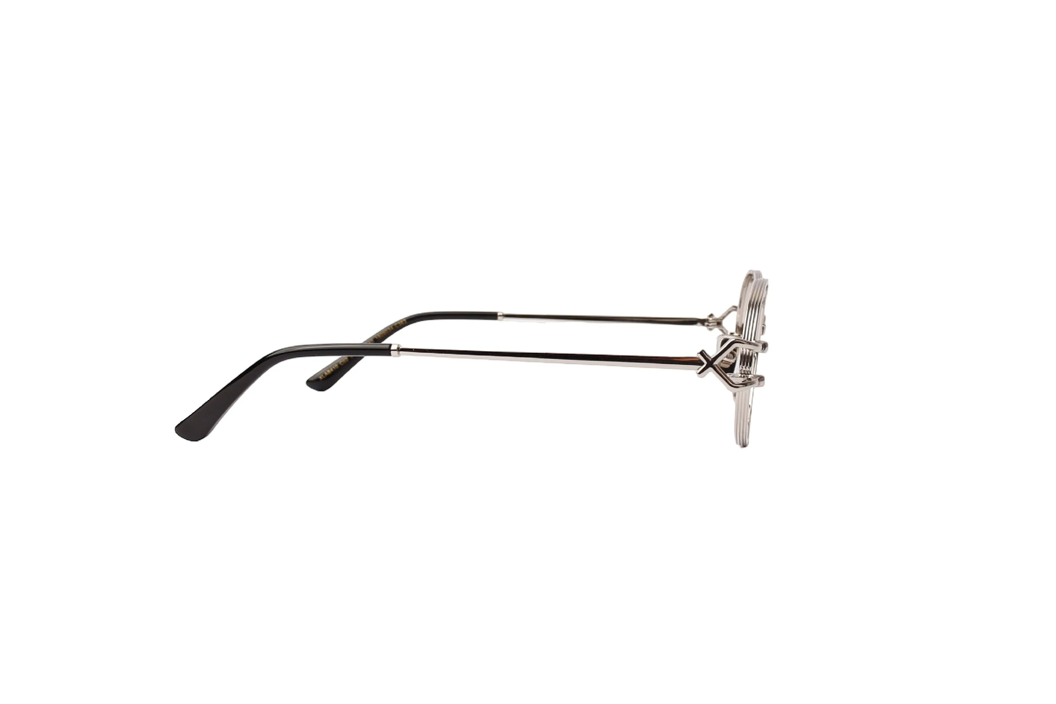XLAB Unisex S.Domino Montature da vista Metallo Oro Rotonda Antiriflesso Antiriflesso - immagine 3