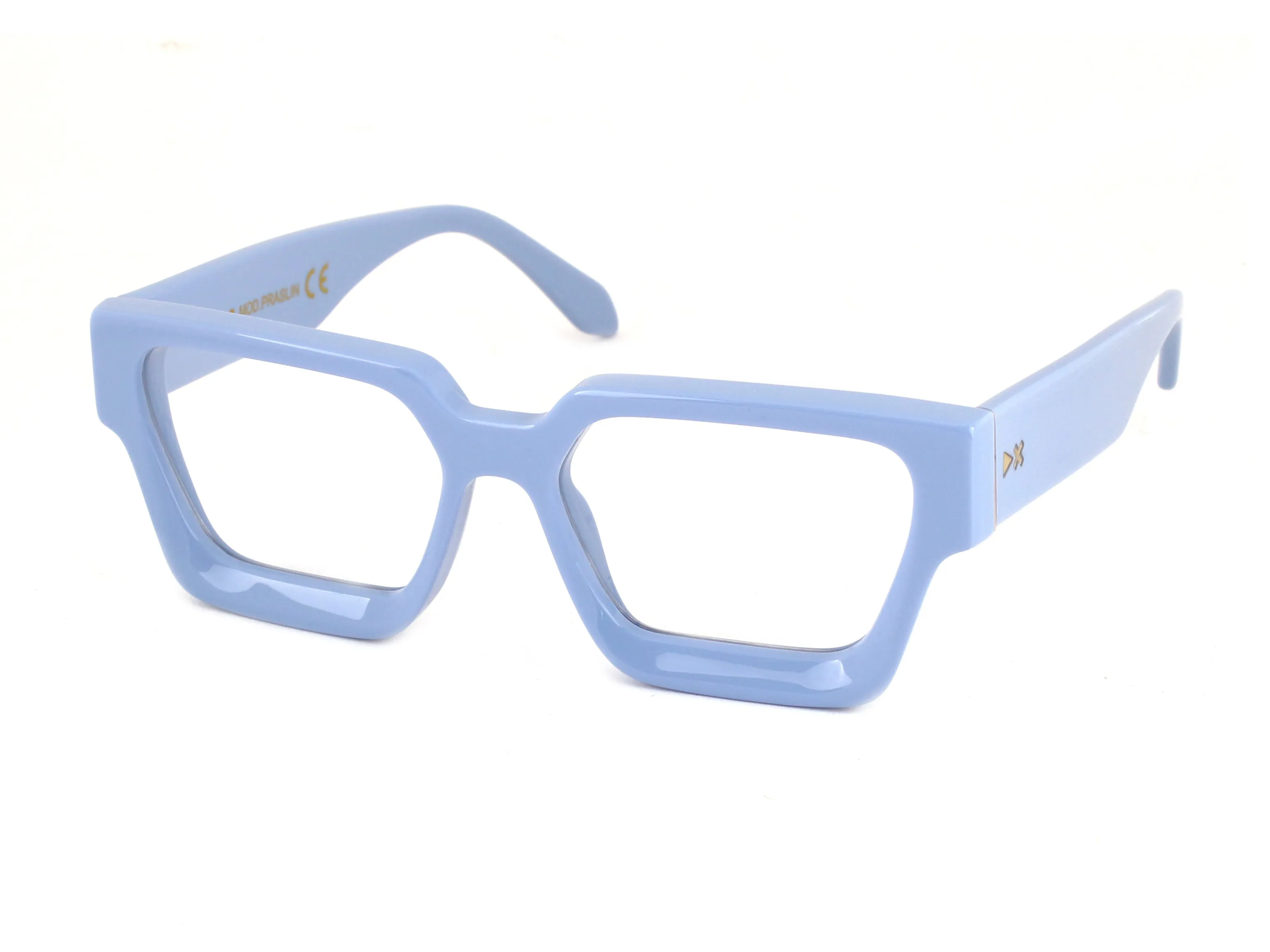 XLAB Unisex Praslin fotocromatico Montature da vista Acetato Trasparente Grigio Squadrata Fotocromatiche - immagine 1
