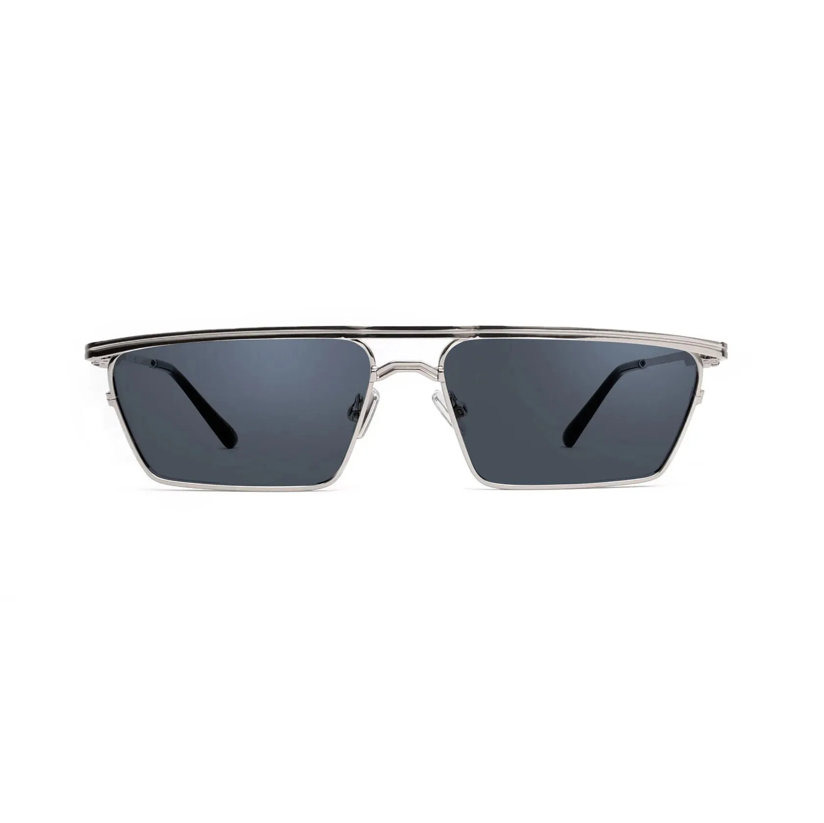 XLAB Portland Montature da vista Metallo Argento Marrone Squadrata Fotocromatiche - immagine 4