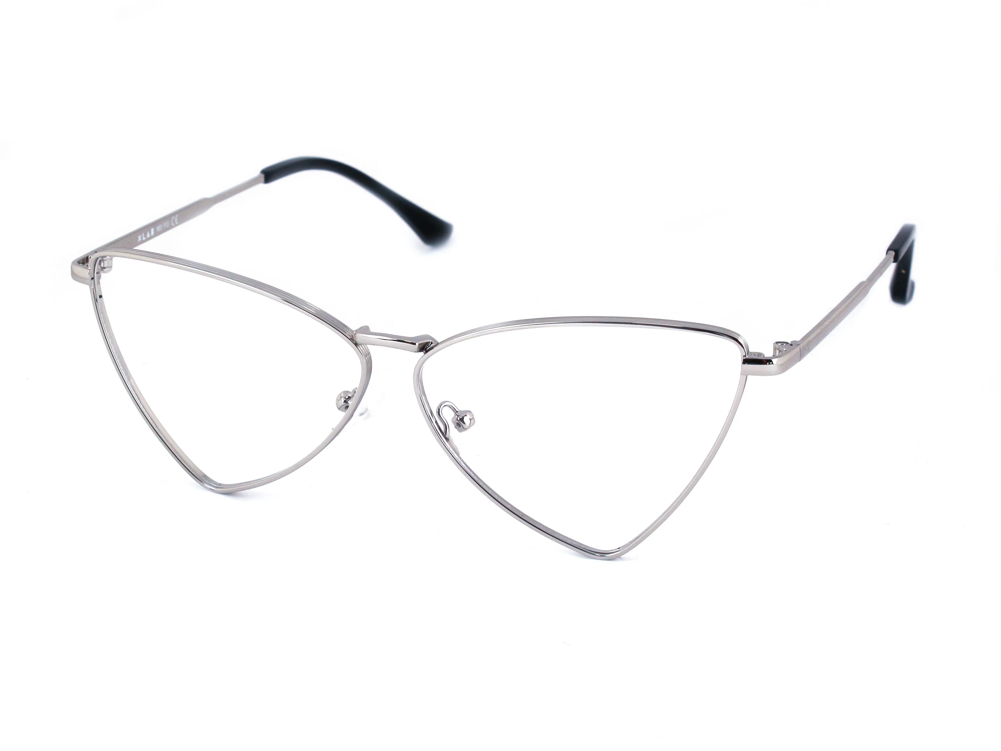XLAB Donna Pico Montature da vista Metallo Oro Marrone Cat Eye Fotocromatiche - immagine 1