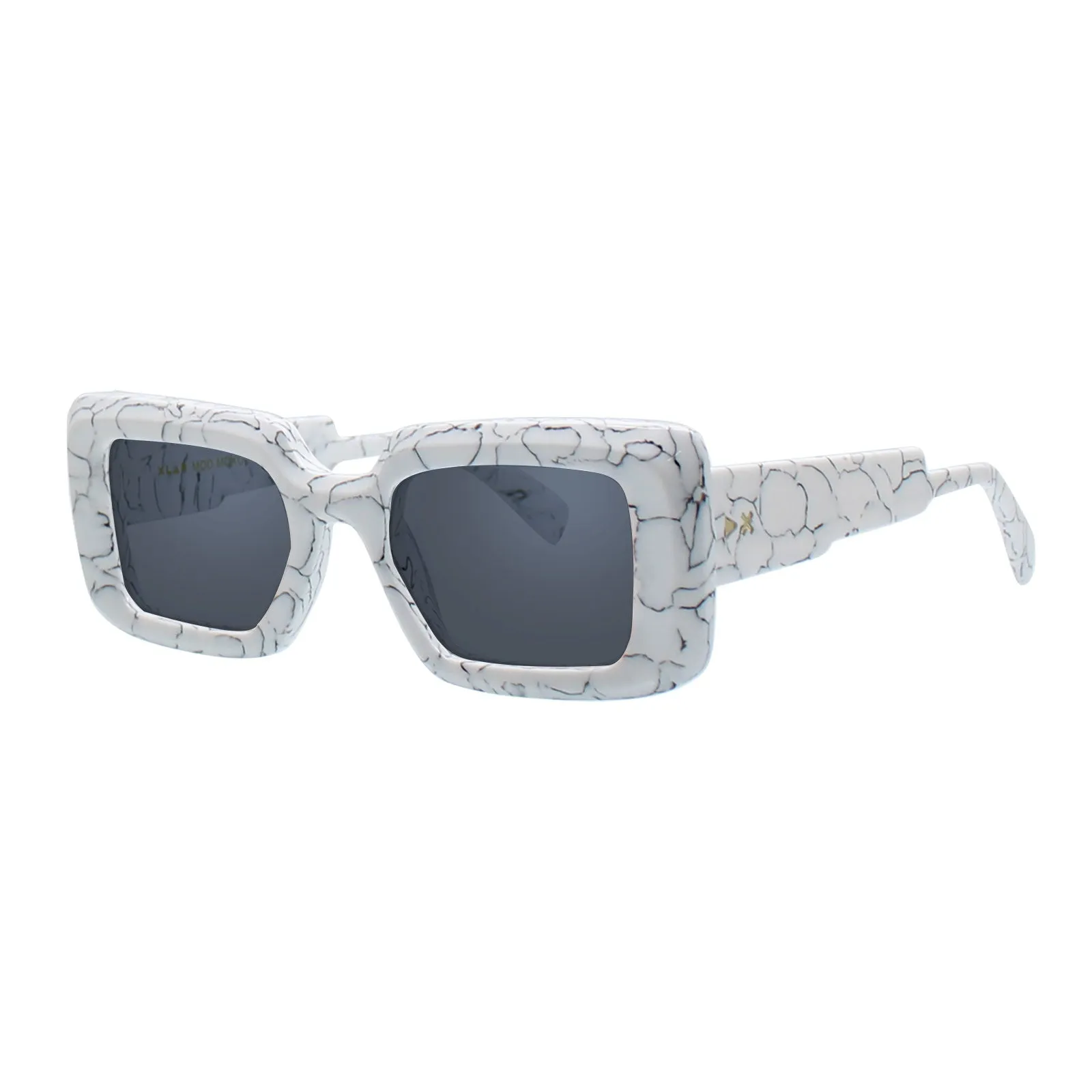 XLAB Donna Mokoia Montature da vista Acetato Nero Squadrata Anti-luce blu Anti luce blu - per PC - immagine 4