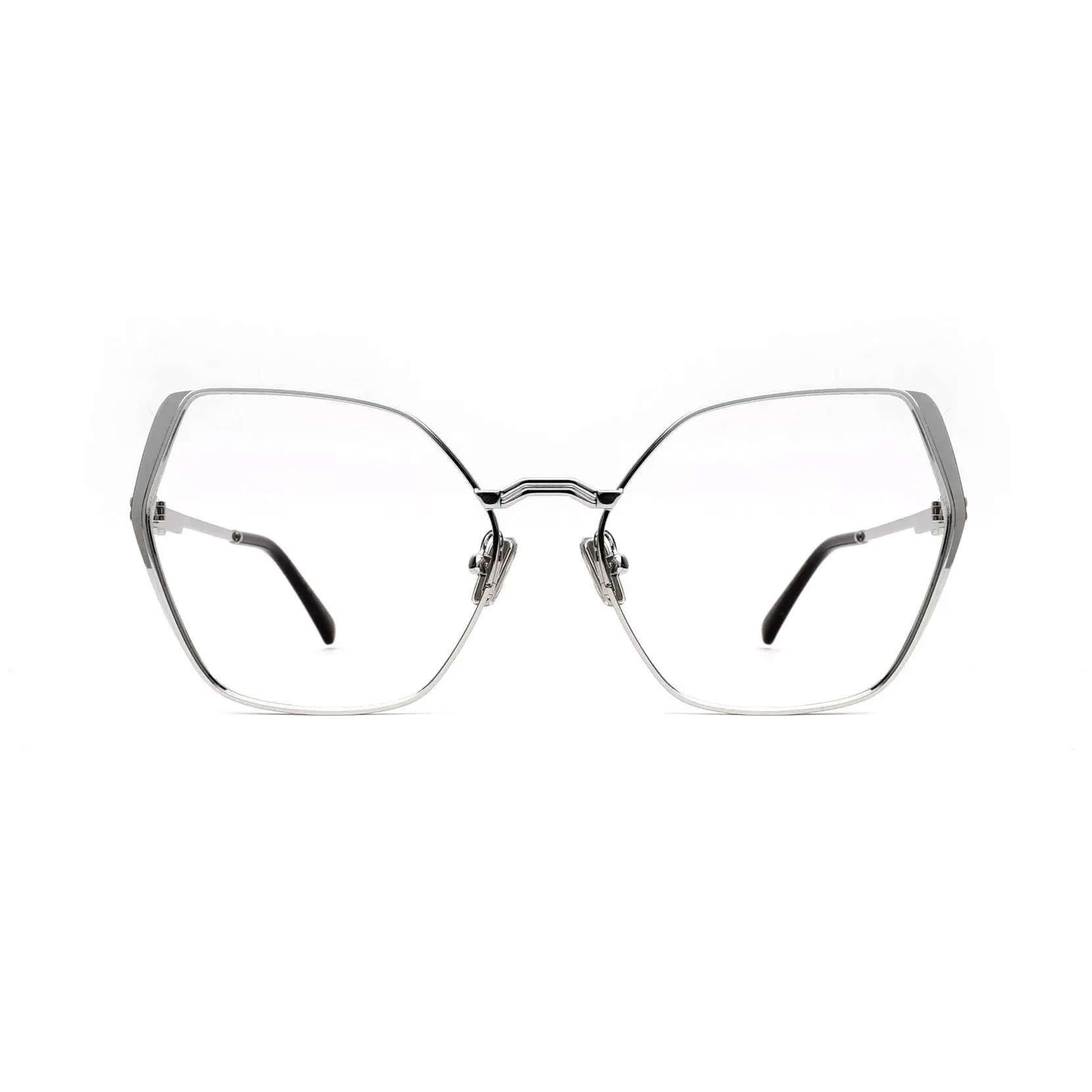 XLAB Midway Montature da vista Metallo Argento Squadrata Antiriflesso Antiriflesso - immagine 2