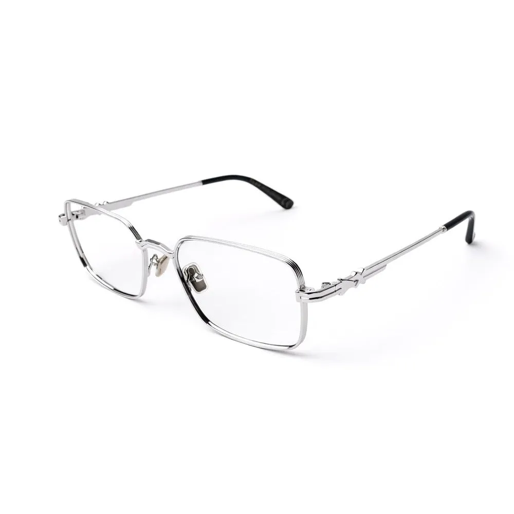 XLAB Unisex Linosa Montature da vista Metallo Oro Marrone Squadrata Fotocromatiche - immagine 1