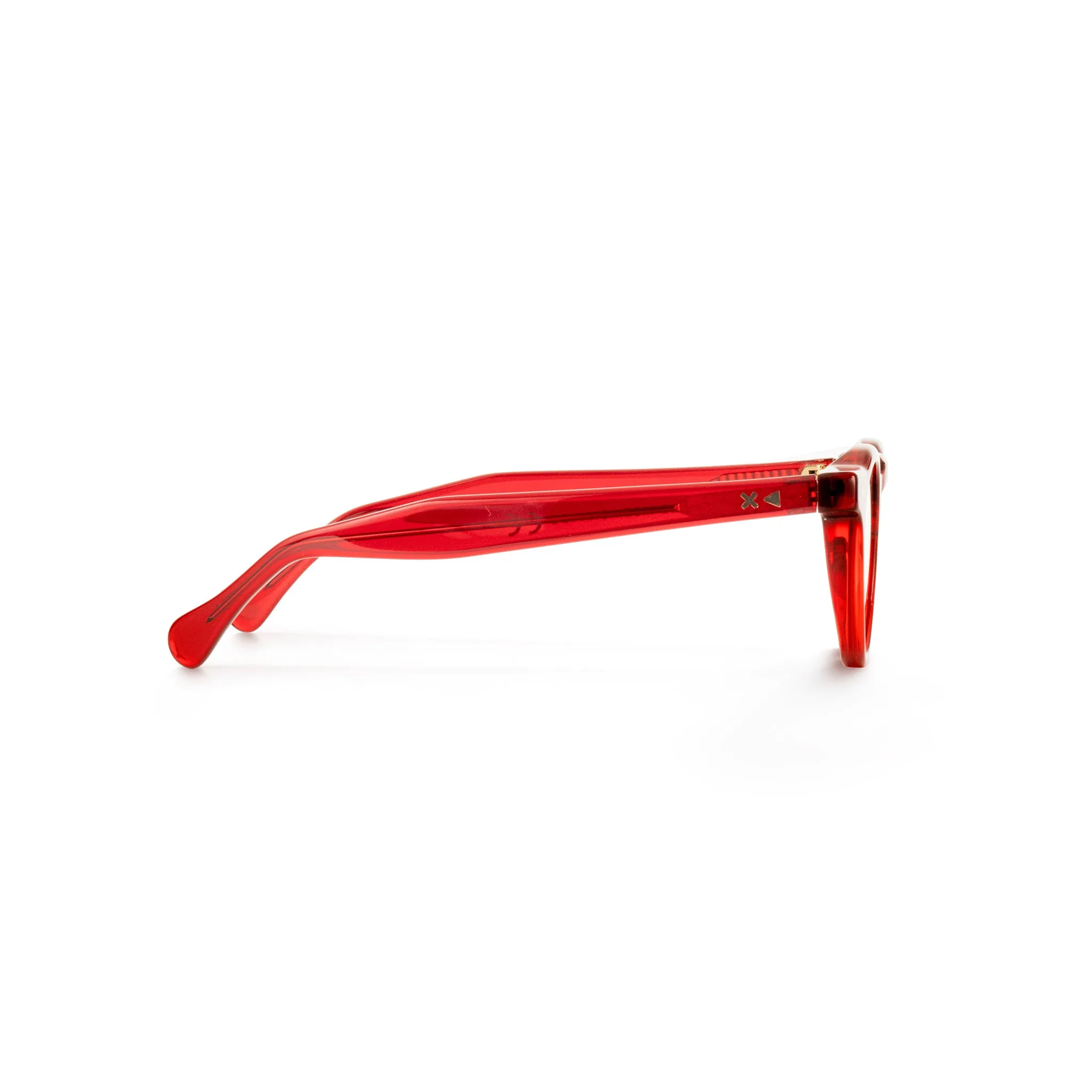XLAB Hokkaido Montature da vista Acetato Bordeaux Marrone Pantos Fotocromatiche - immagine 3