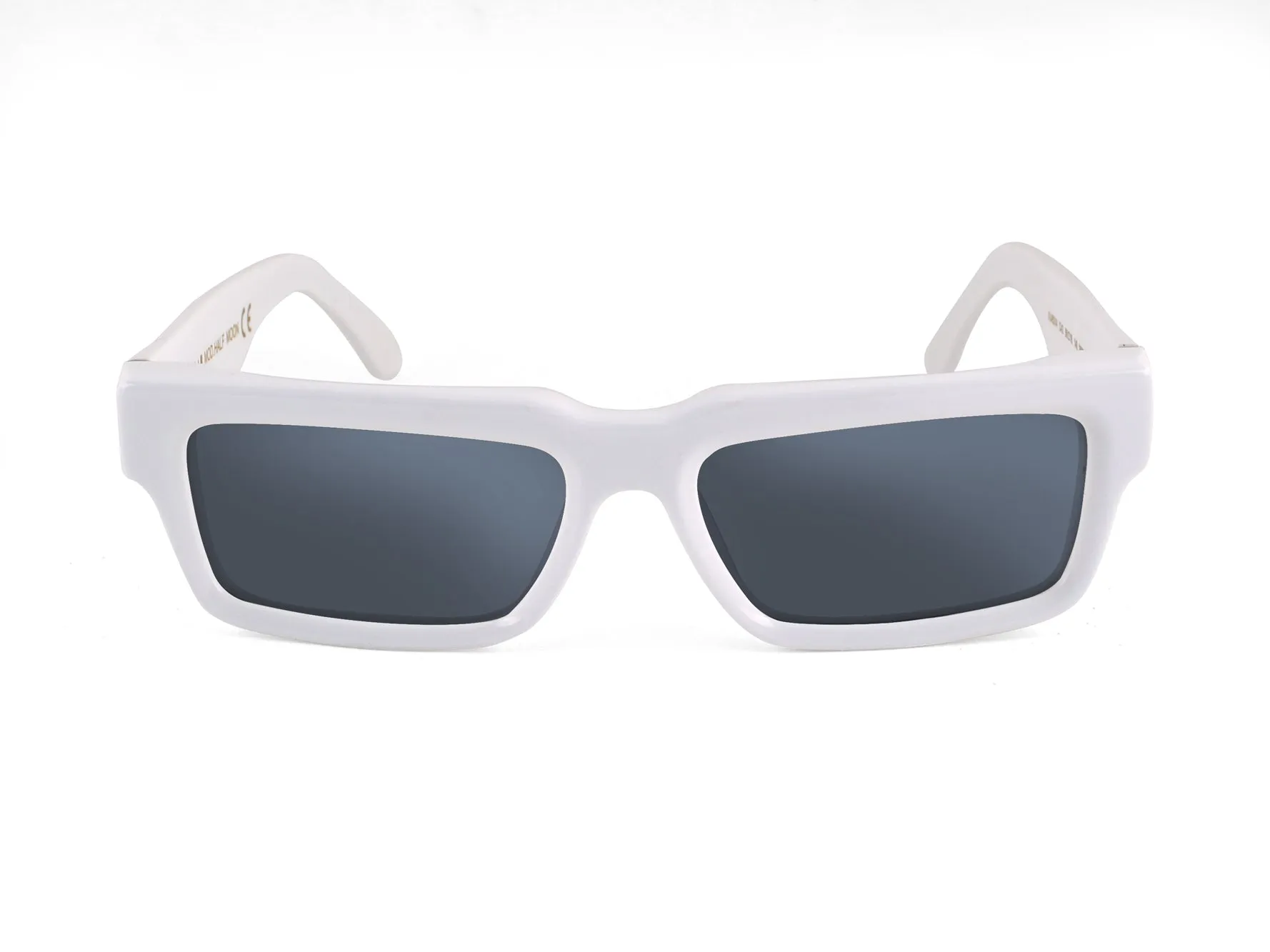 XLAB Unisex Half Moon Montature da vista Acetato Nero Grigio Squadrata Fotocromatiche - immagine 4