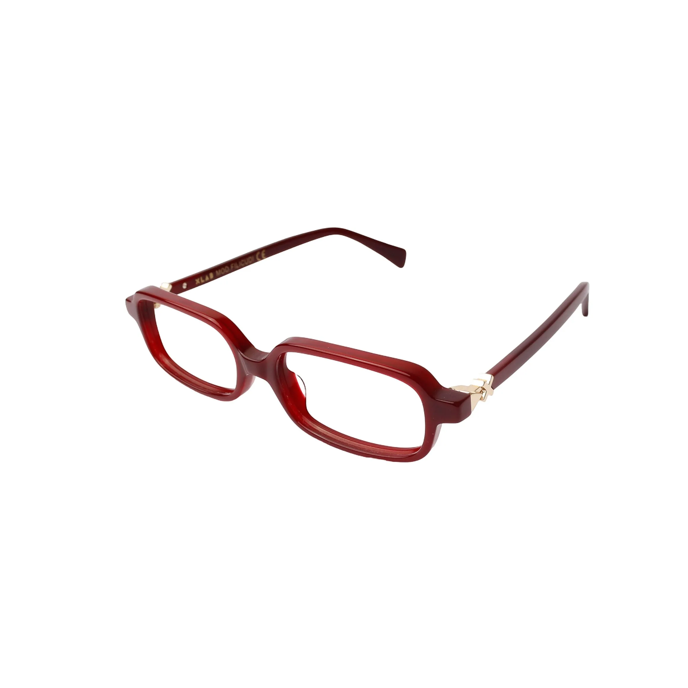 XLAB Unisex Filicudi Montature da vista Acetato Tartaruga Squadrata Antiriflesso Antiriflesso - immagine 1