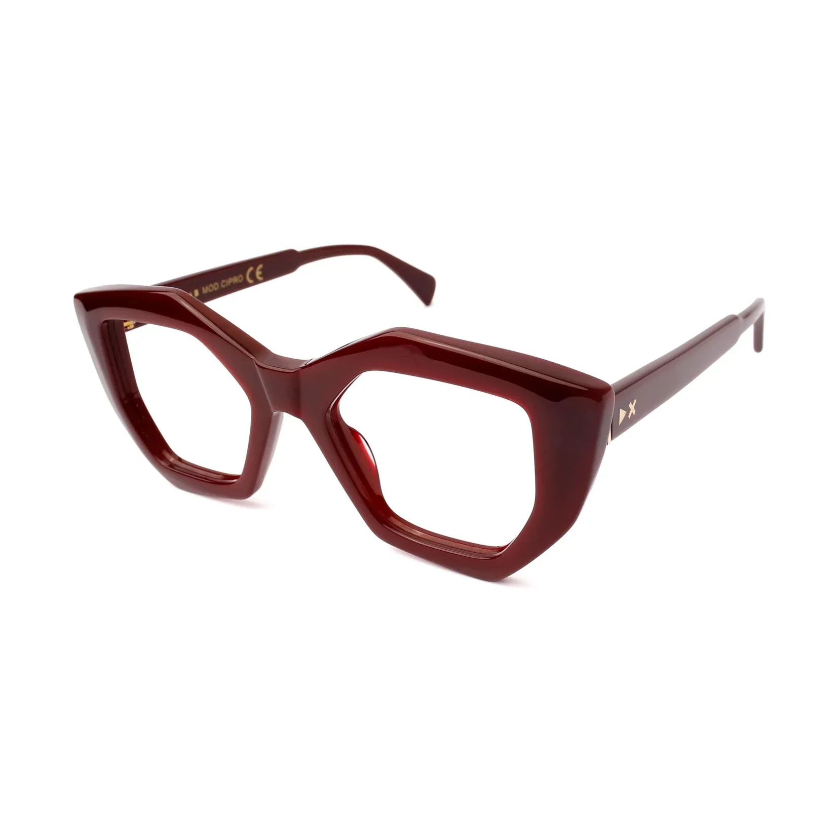 XLAB Cipro Montature da vista Acetato Nero Geometrica Anti-luce blu Anti luce blu - per PC - immagine 1