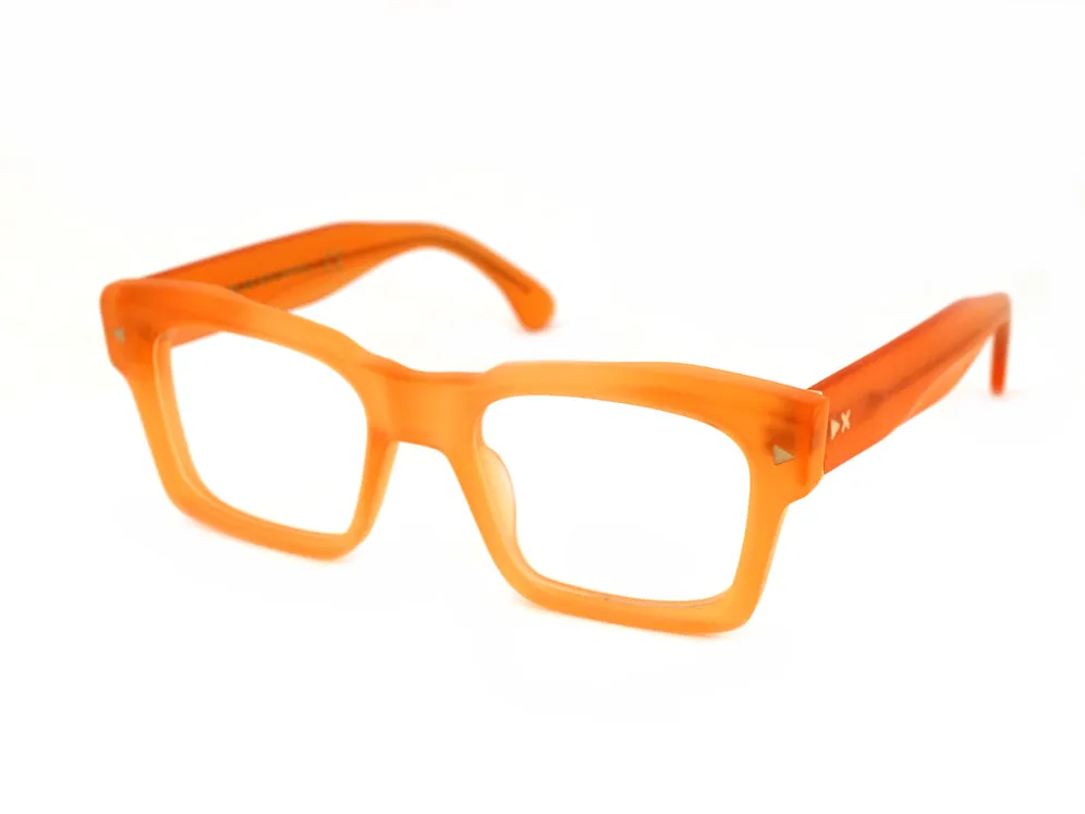 XLAB Unisex Campbell Montature da vista Acetato Tartaruga Marrone Squadrata Fotocromatiche - immagine 1