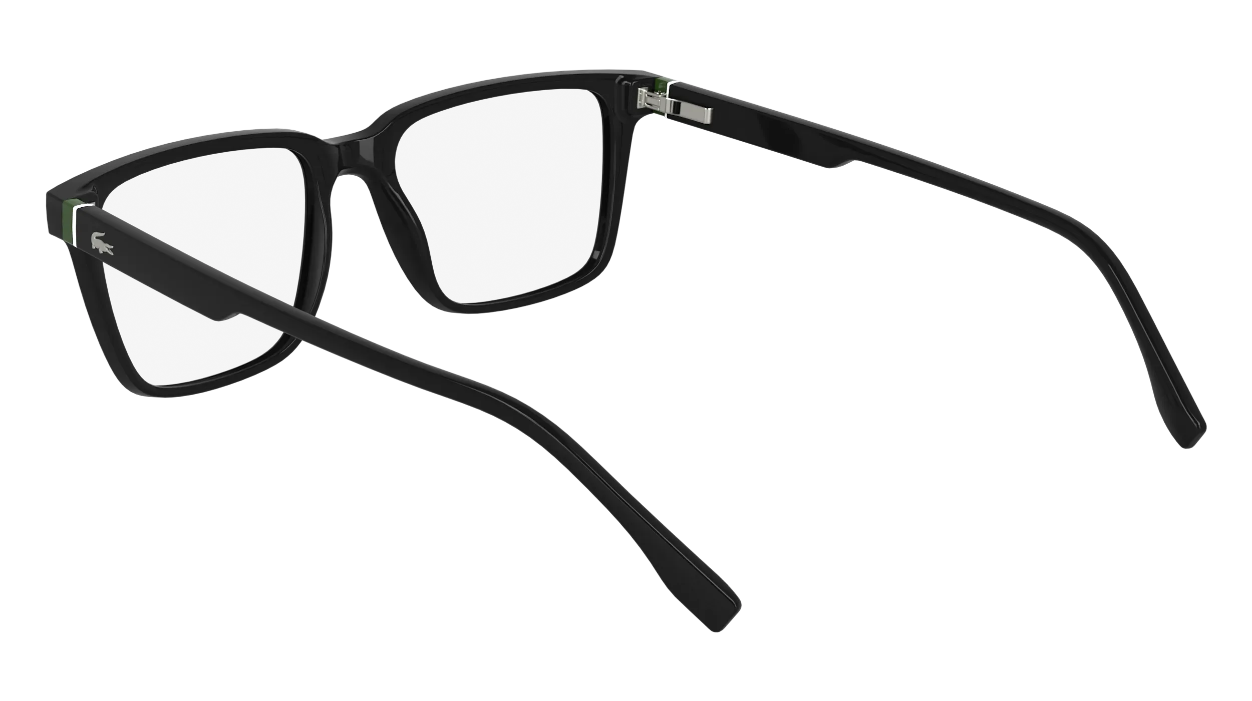 Lacoste L2963 N 001 Montature da vista Bio-iniettato Nero Squadrata Normale - immagine 4