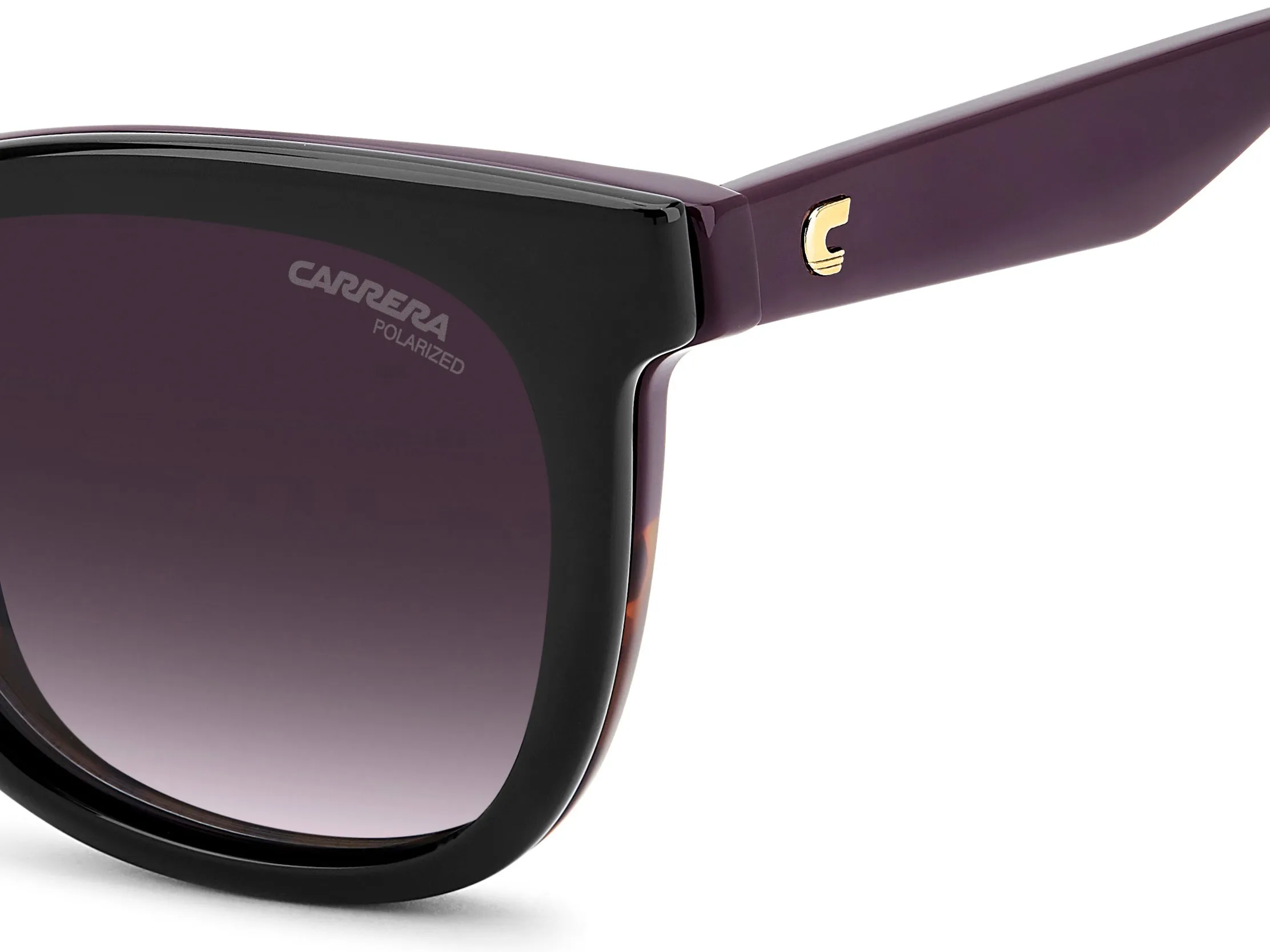 Carrera CA 3098/C HKZ/WJ Montature da vista Acetato Viola Grigio Squadrata Polarizzata Sfumato - immagine 4