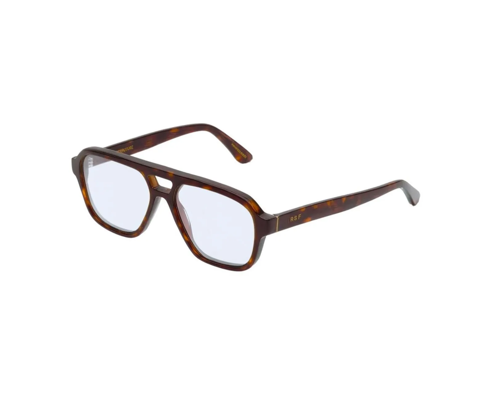 Retrosuperfuture SKB MANEVAL HAVANA DIVERSA Occhiali da sole Acetato Havana Argento Squadrata Normale - immagine 1