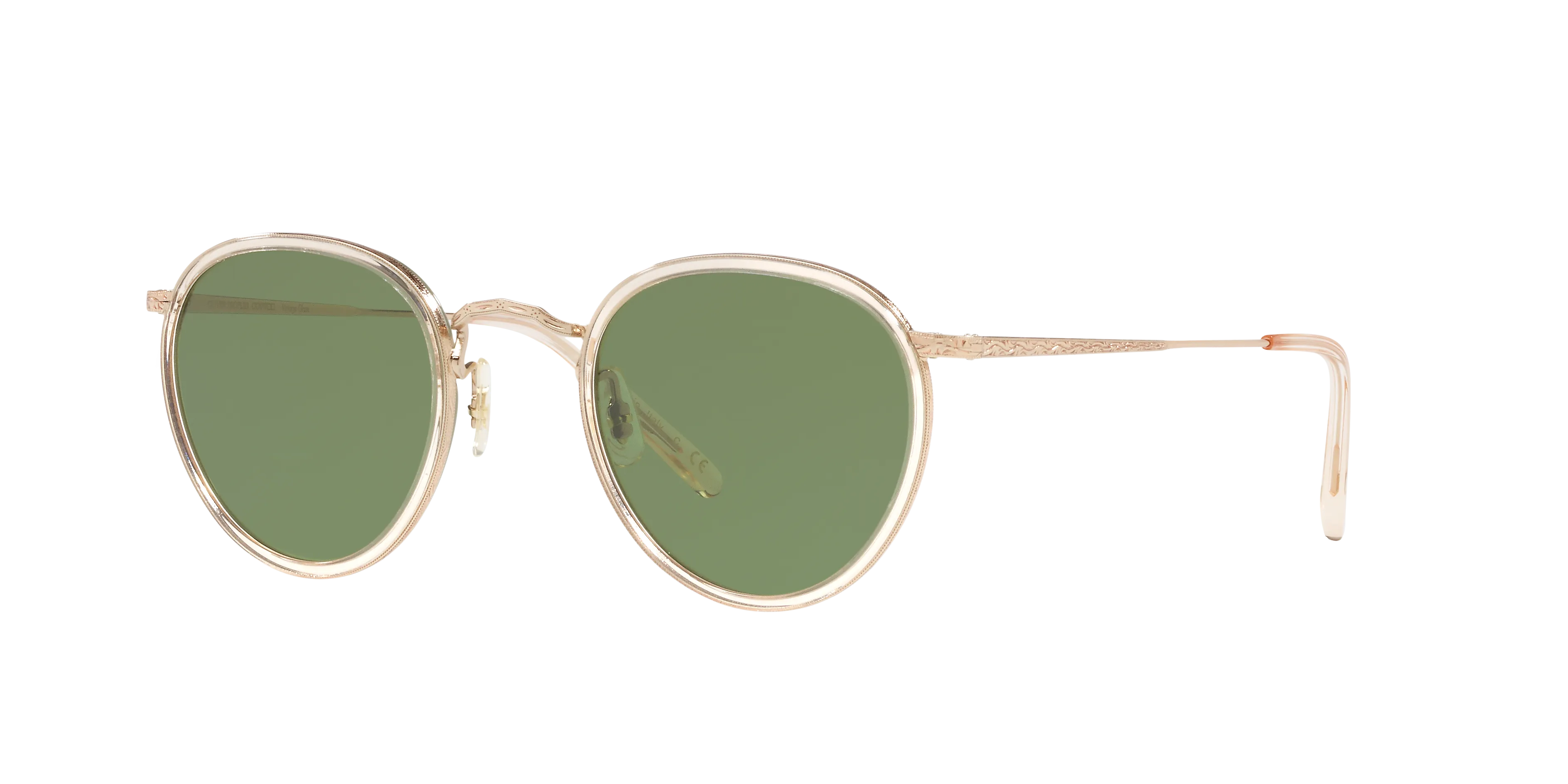 Oliver Peoples OV1104S MP-2 SUN 514552 Occhiali da sole Acetato Oro Trasparente Pantos Normale - immagine 1