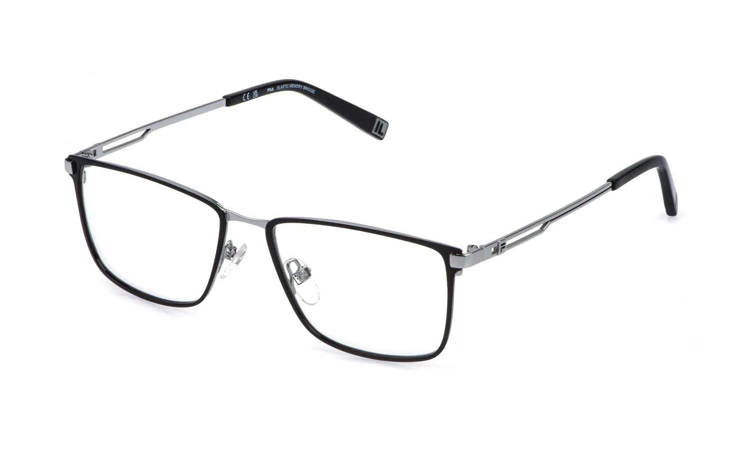 Fila VFID17 583 Montature da vista Metallo Palladio Squadrata - immagine 1