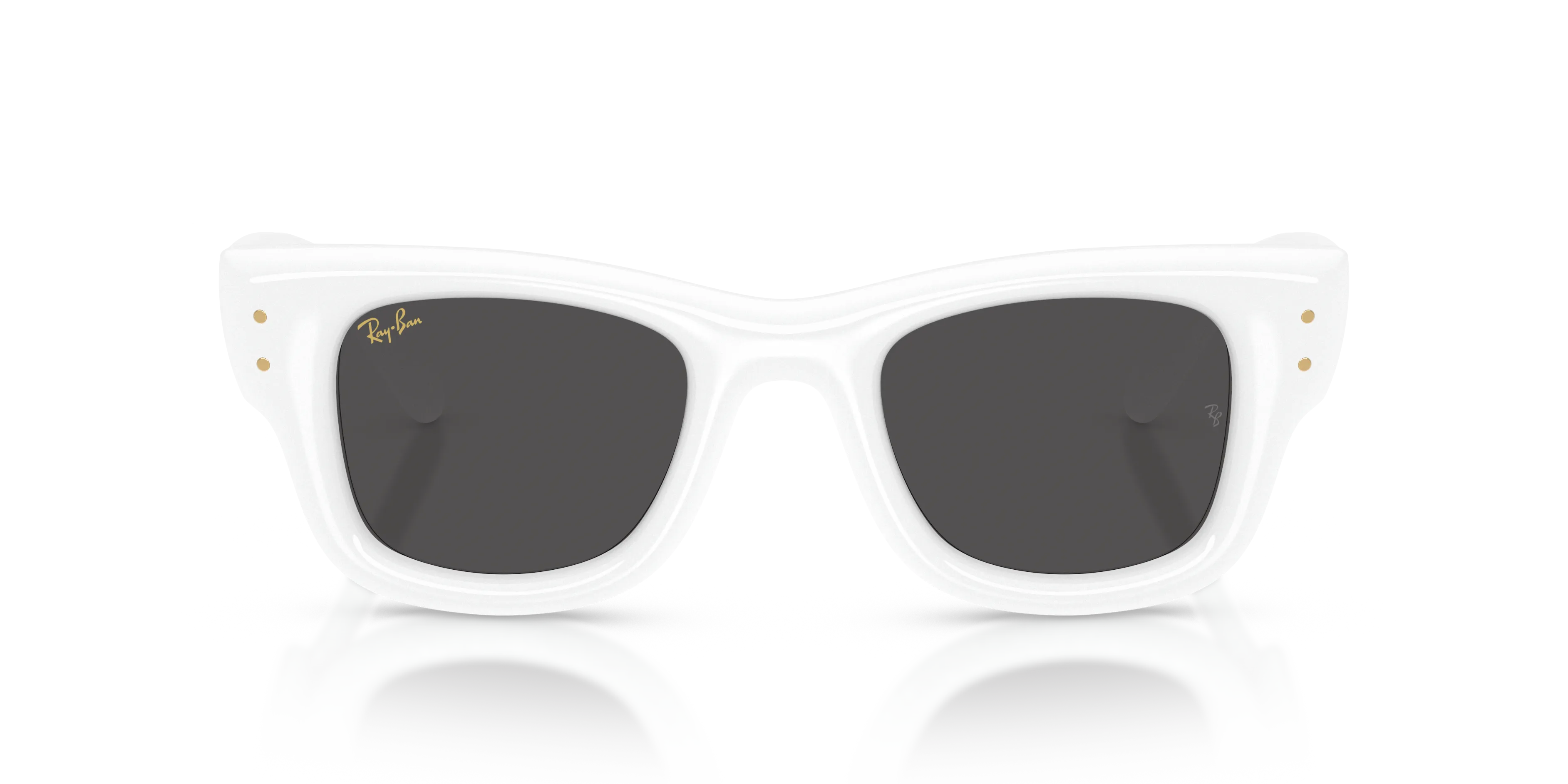 Ray - Ban RB4940 WAYFARER PUFFER 671/87 Occhiali da sole Nylon Bianco [""] Squadrata Normale - immagine 3