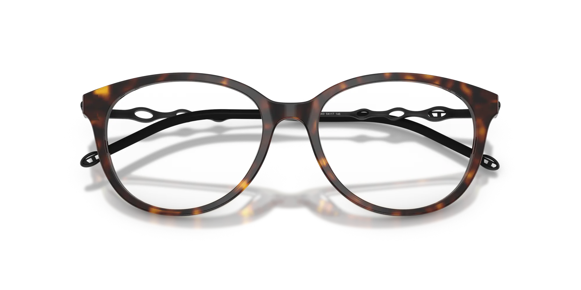 DIESEL DL4007 2003 Montature da vista Acetato Tartaruga Rotonda Normale - immagine 2