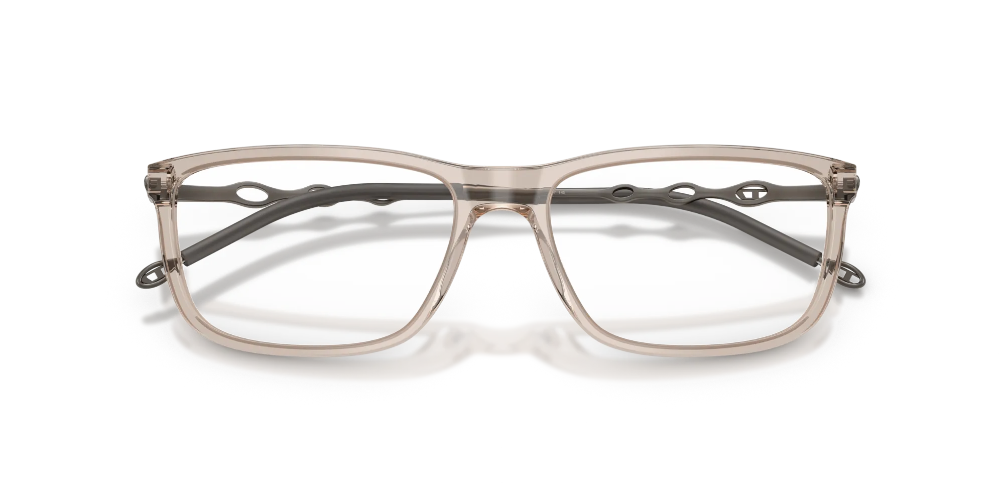 DIESEL DL4006 2007 Montature da vista Acetato Grigio Squadrata Normale - immagine 2