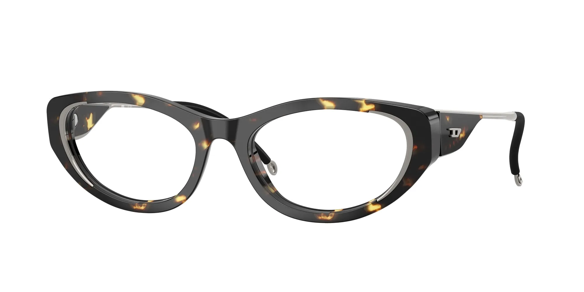 DIESEL DL4004F 2017 Montature da vista Acetato Tartaruga Cat Eye Normale - immagine 1