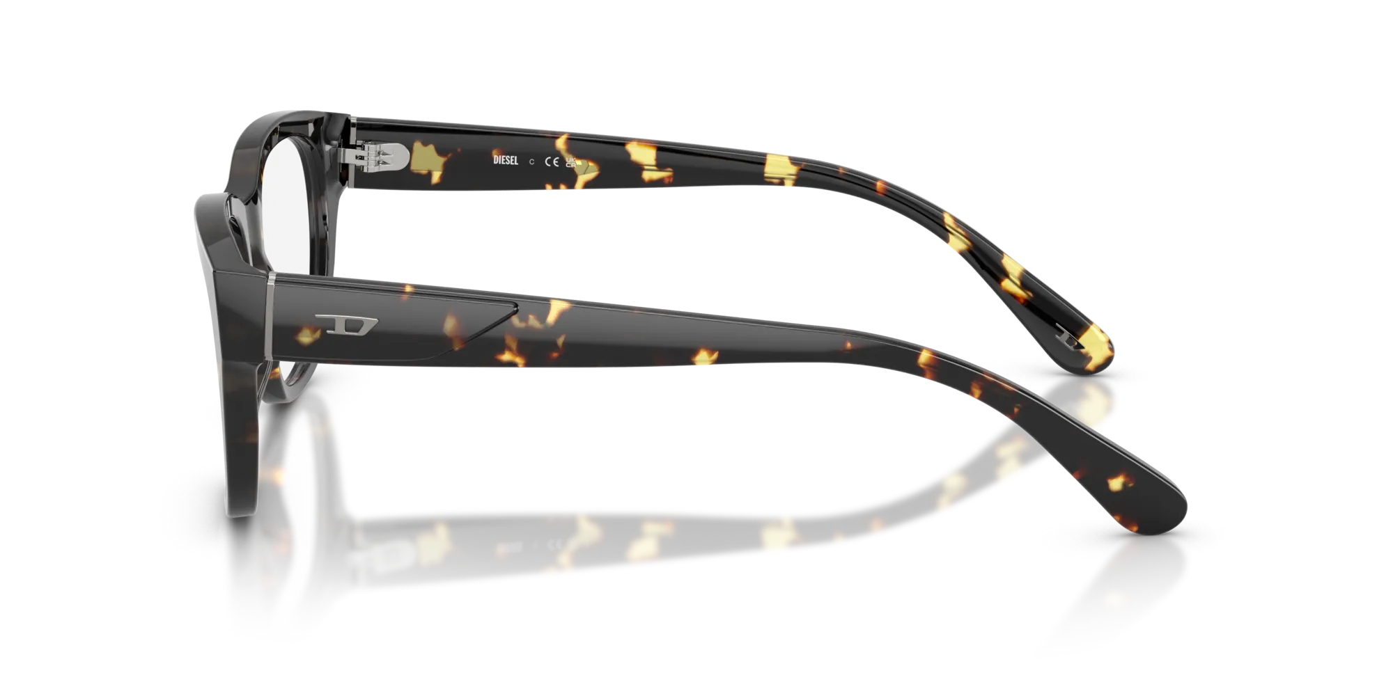 DIESEL DL4001 2017 Montature da vista Acetato Tartaruga Squadrata Normale - immagine 4