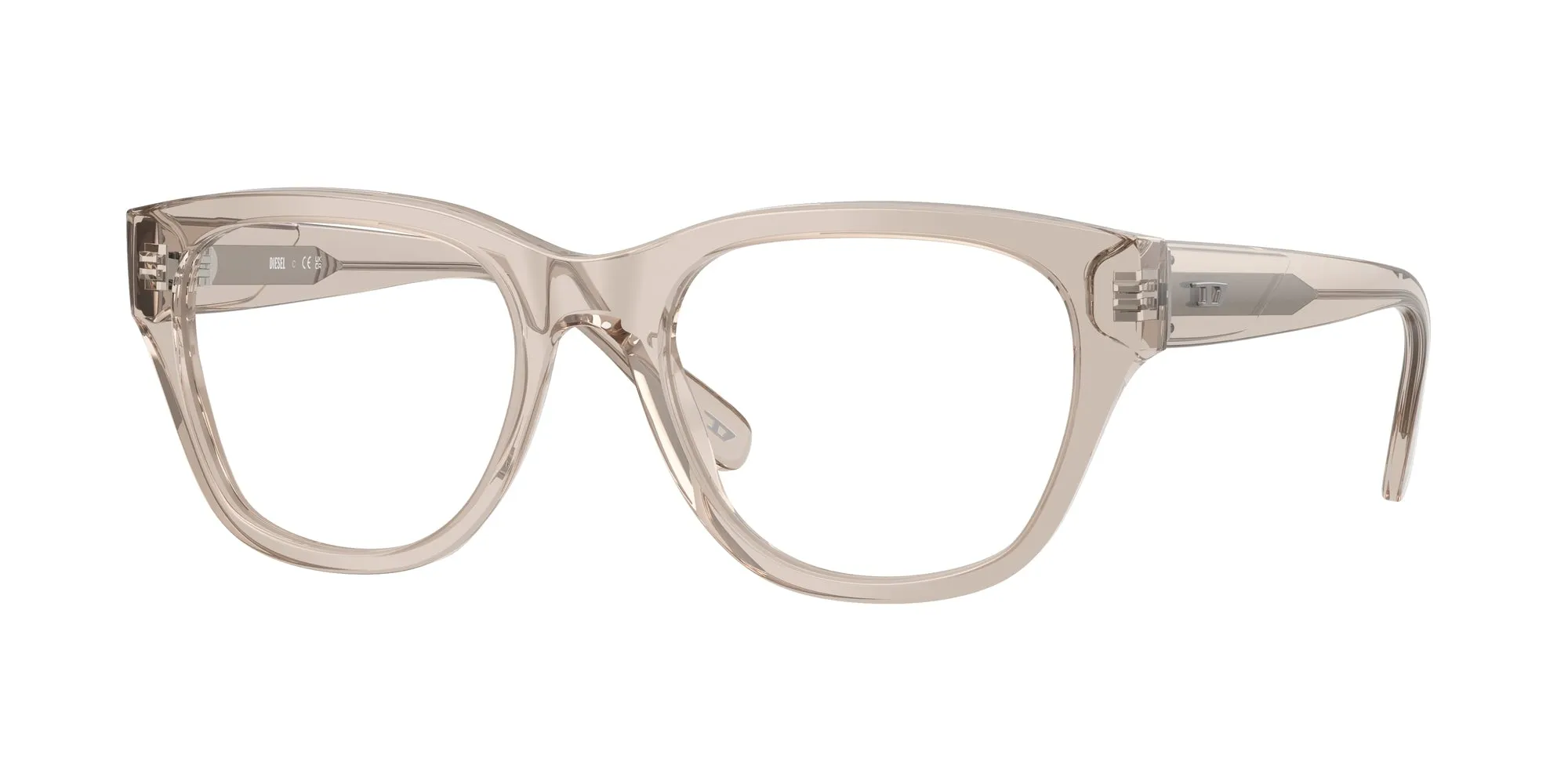 DIESEL DL4001 2007 Montature da vista Acetato Grigio Squadrata Normale - immagine 1