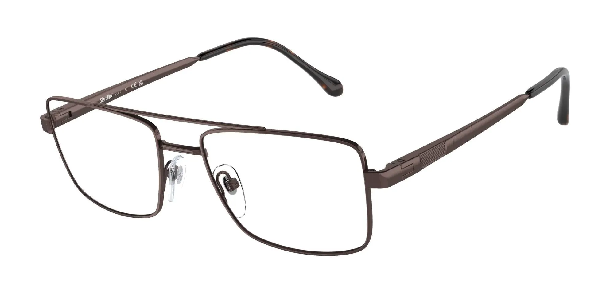 Sferoflex SF2296 441 Montature da vista Metallo Marrone Squadrata - immagine 1