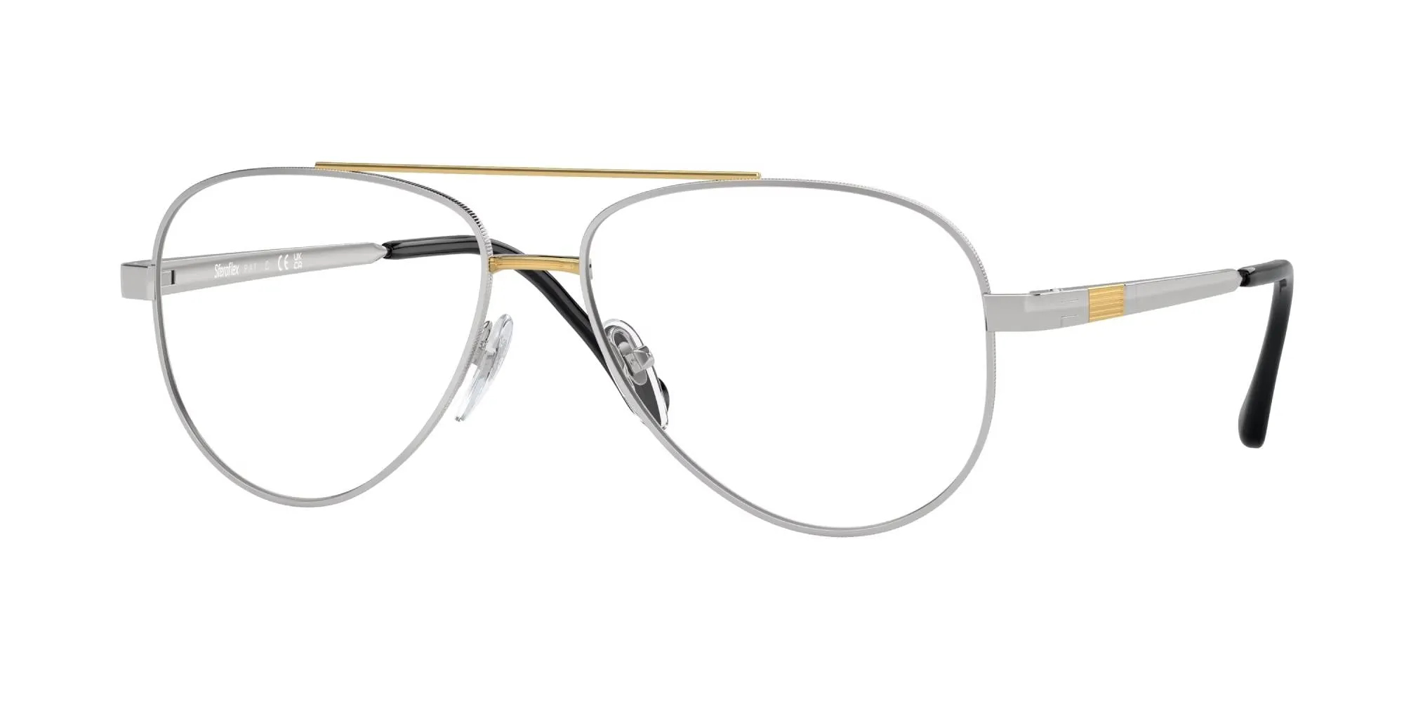 Sferoflex SF2297 131 Montature da vista Metallo Argento Pilot - immagine 1