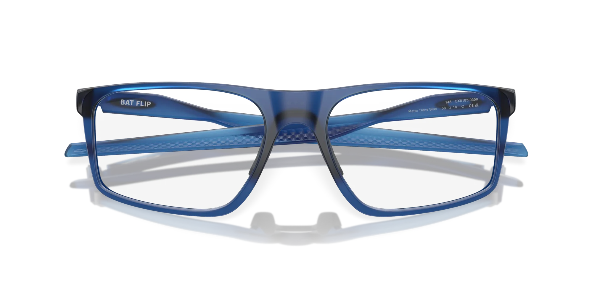 Oakley OX8183 BAT FLIP 818303 Montature da vista O_Matter Blu Squadrata Normale - immagine 2
