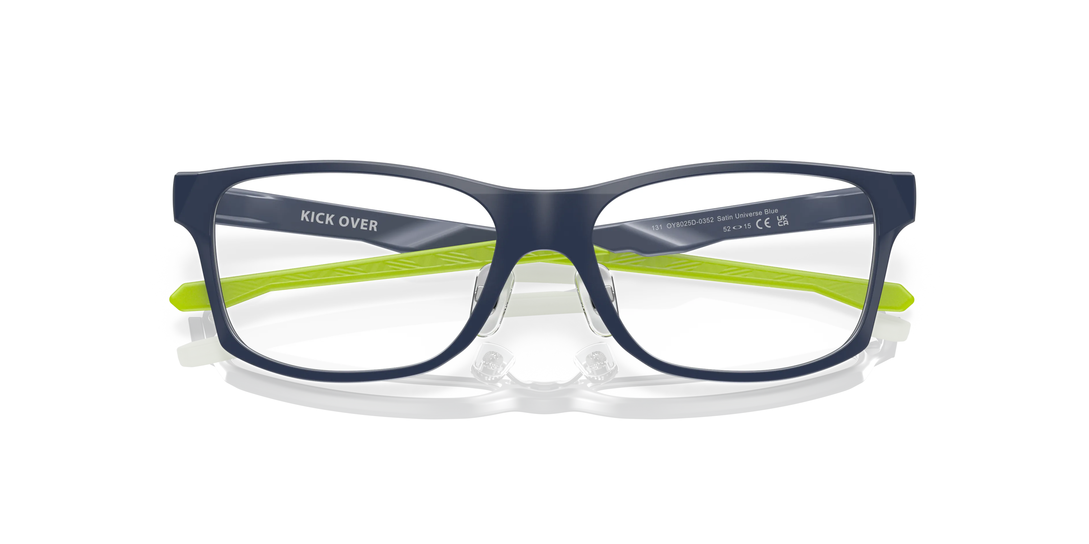 Oakley OY8025D KICK OVER 802503 Montature da vista O_Matter Blu Squadrata Normale - immagine 2