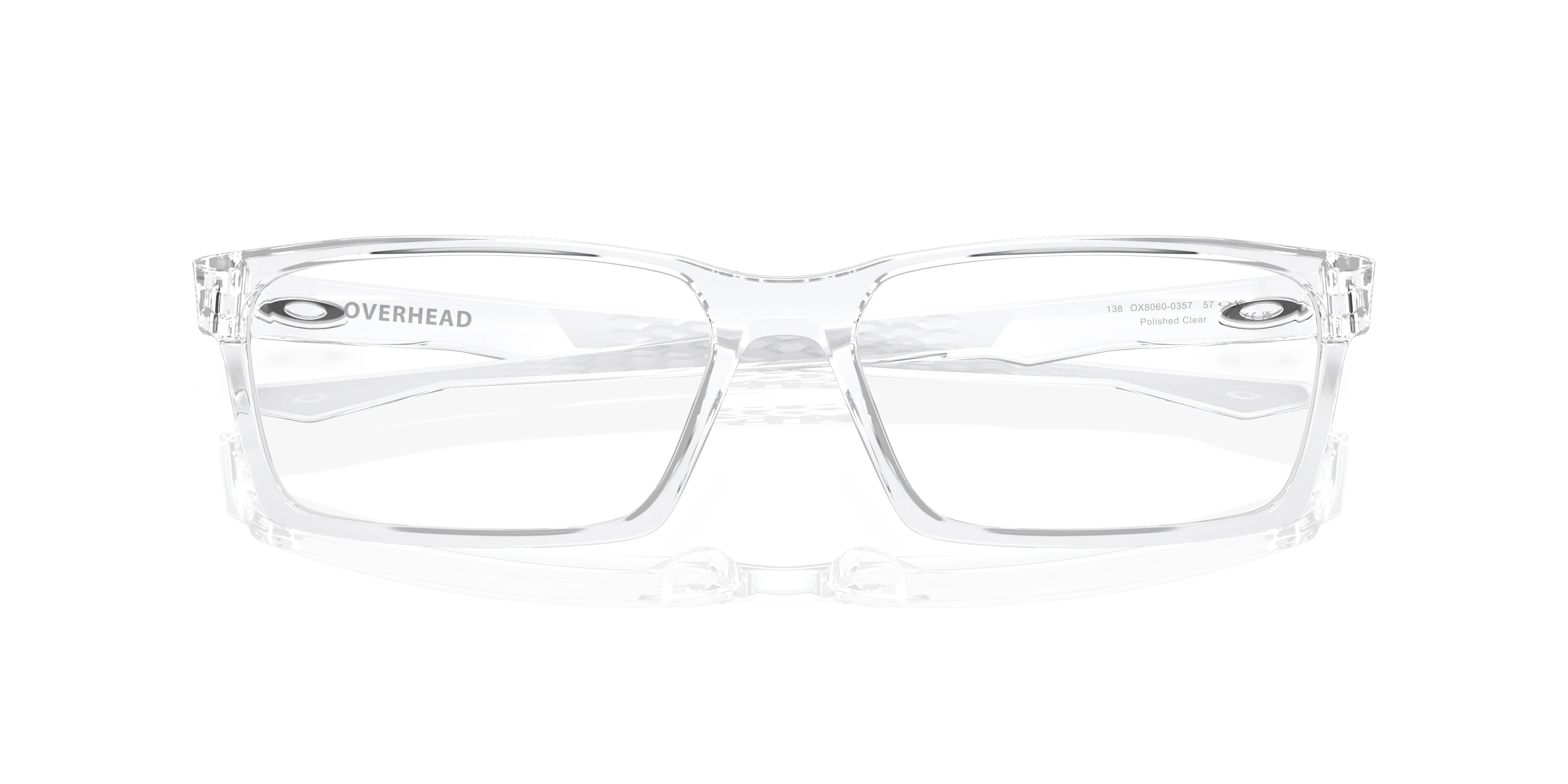 Oakley OX8060 OVERHEAD 806003 Montature da vista O_Matter Trasparente Squadrata Normale - immagine 2
