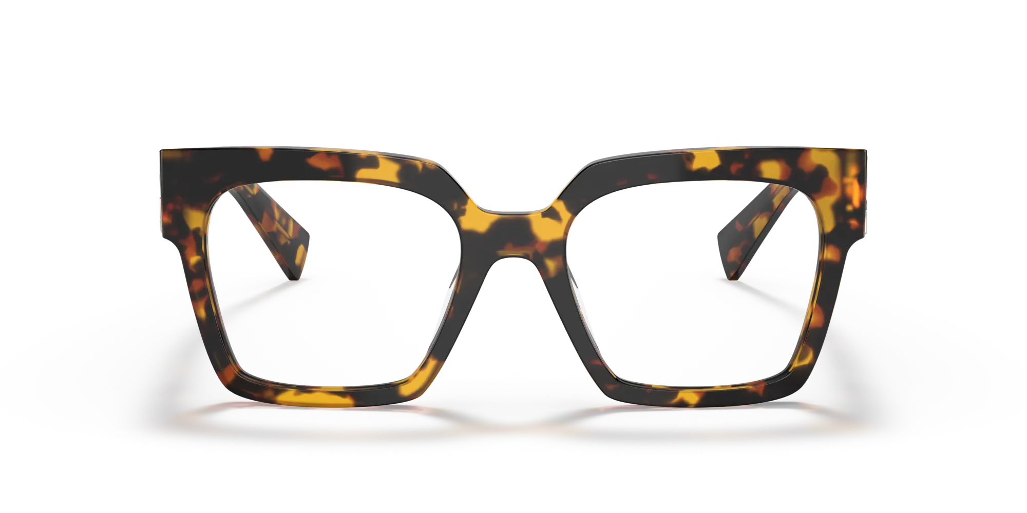 Miu Miu MU 04UV VAU1O1 Montature da vista Acetato Tartaruga Squadrata Normale - immagine 3