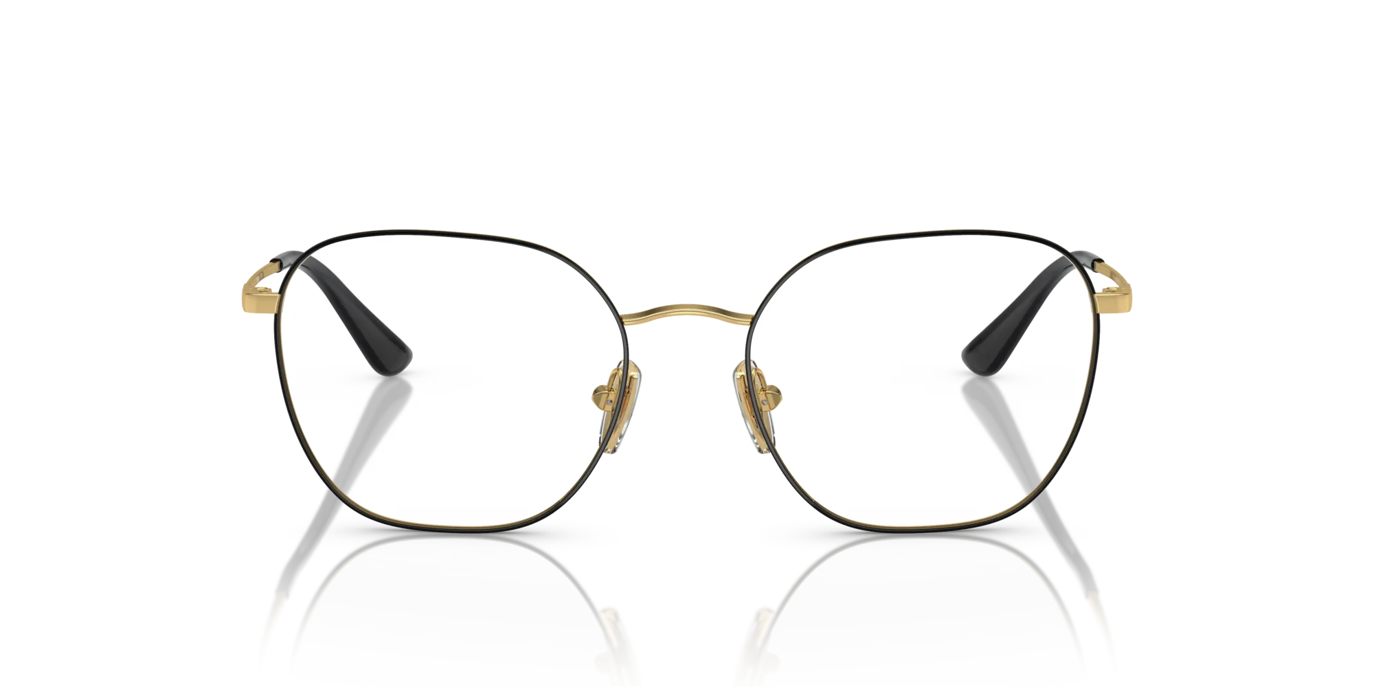 VOGUE EYEWEAR VO4178 280 Montature da vista Metallo Nero Squadrata Normale - immagine 3