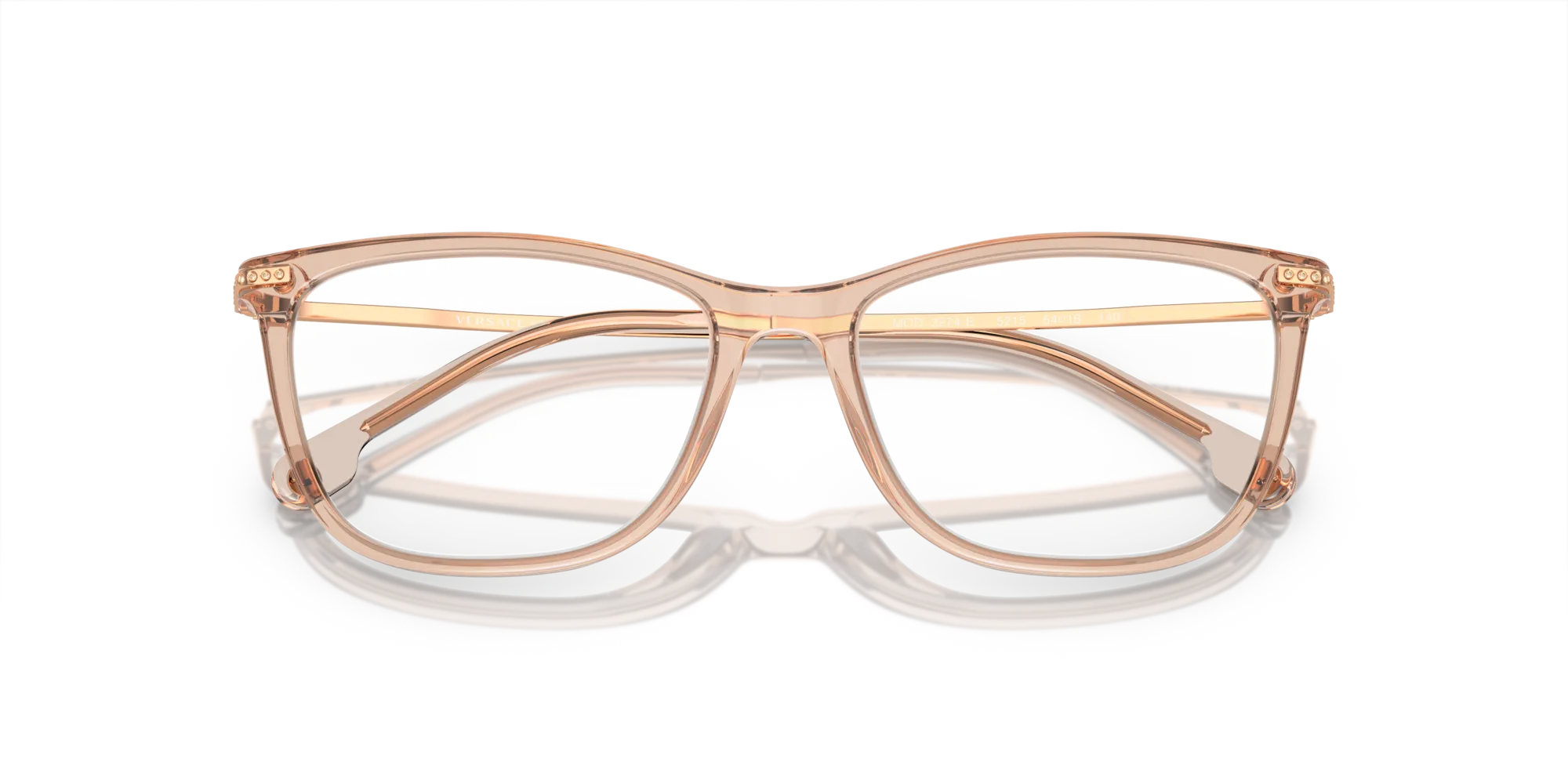Versace VE3274B 5215 Montature da vista Acetato Marrone Pillow Normale - immagine 2