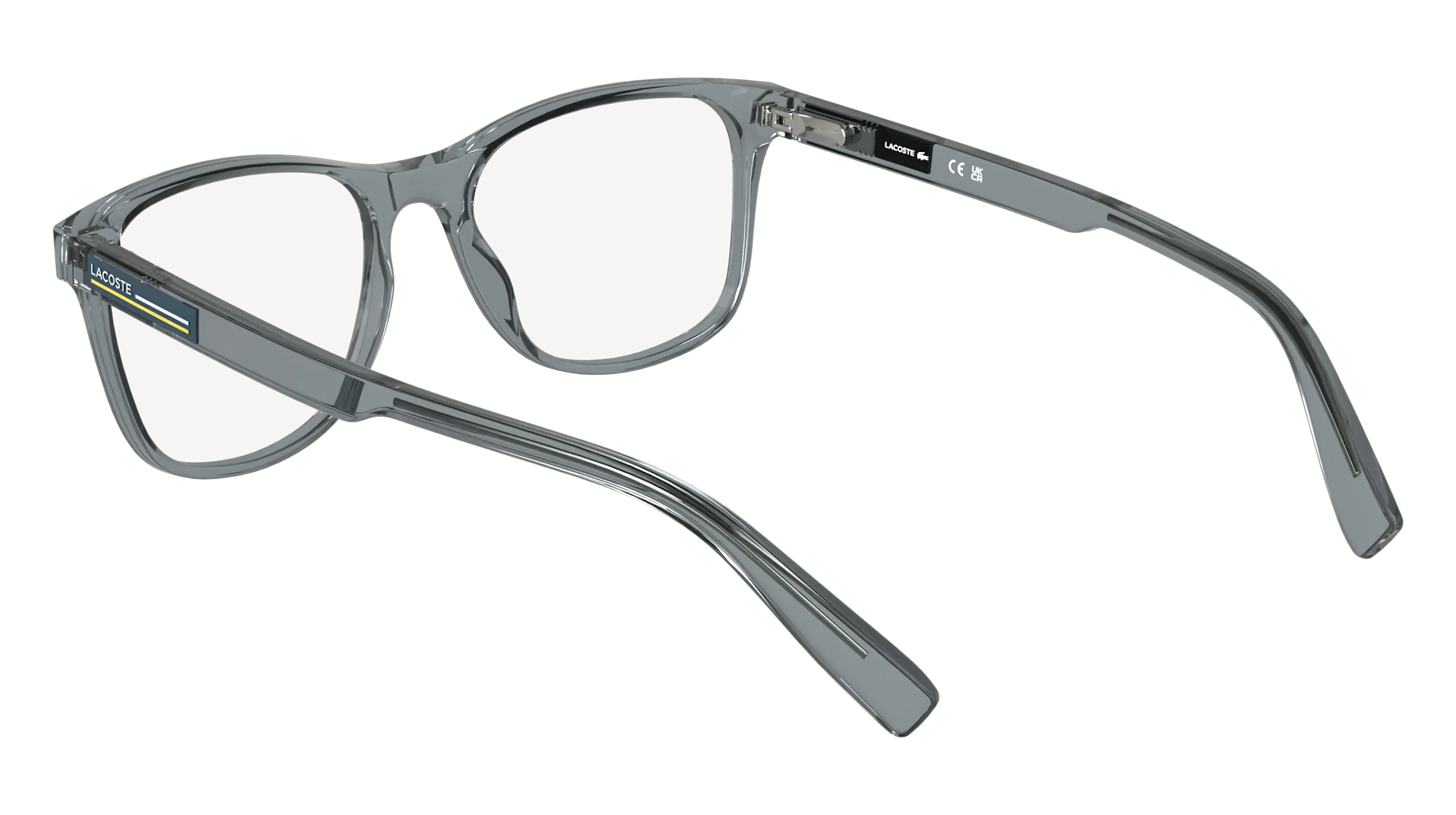 Lacoste L2979 N 035 Montature da vista Bio-iniettato Grigio Squadrata Normale - immagine 4