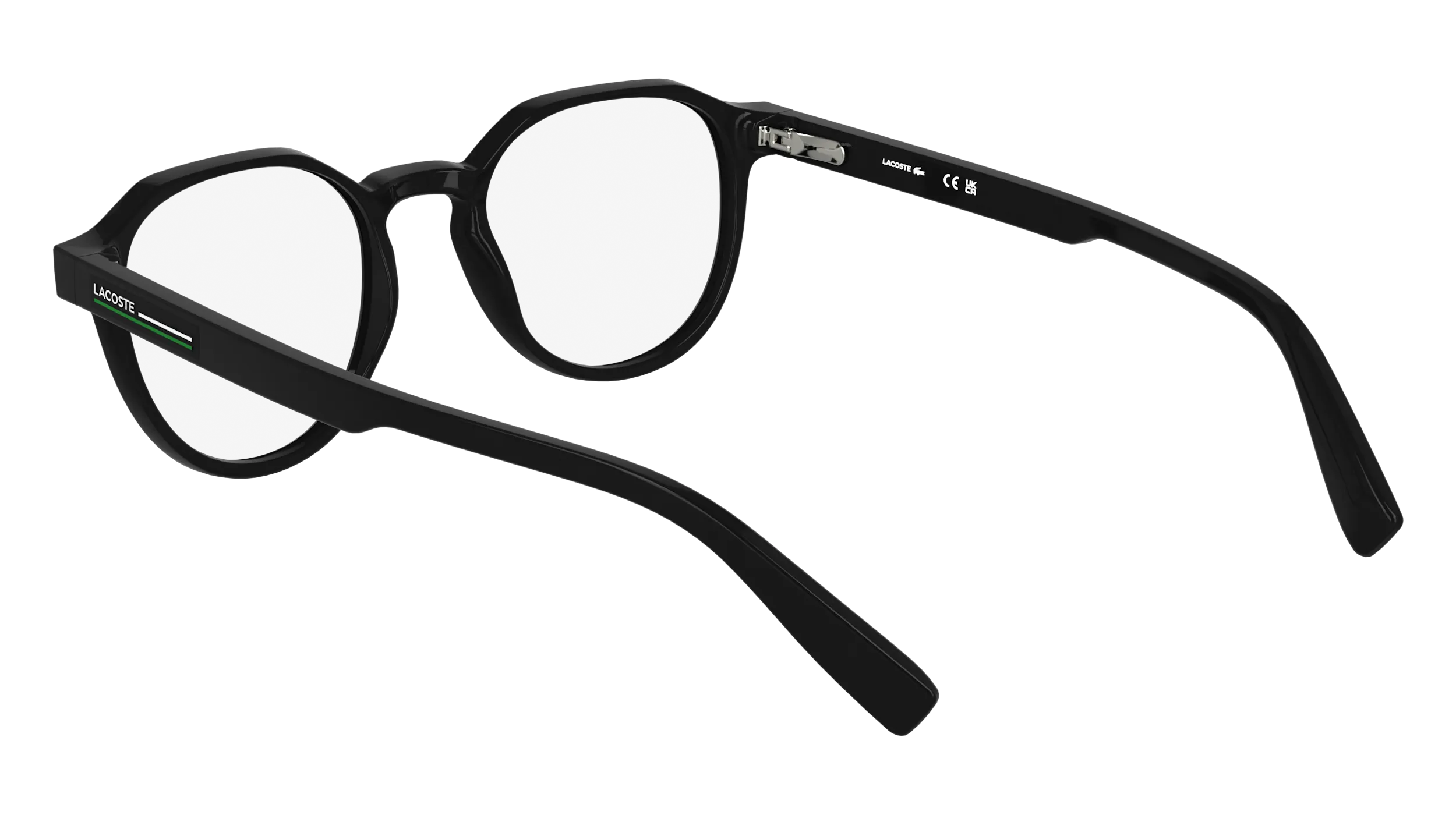 Lacoste L2980 N 001 Montature da vista Bio-iniettato Nero Squadrata Normale - immagine 4