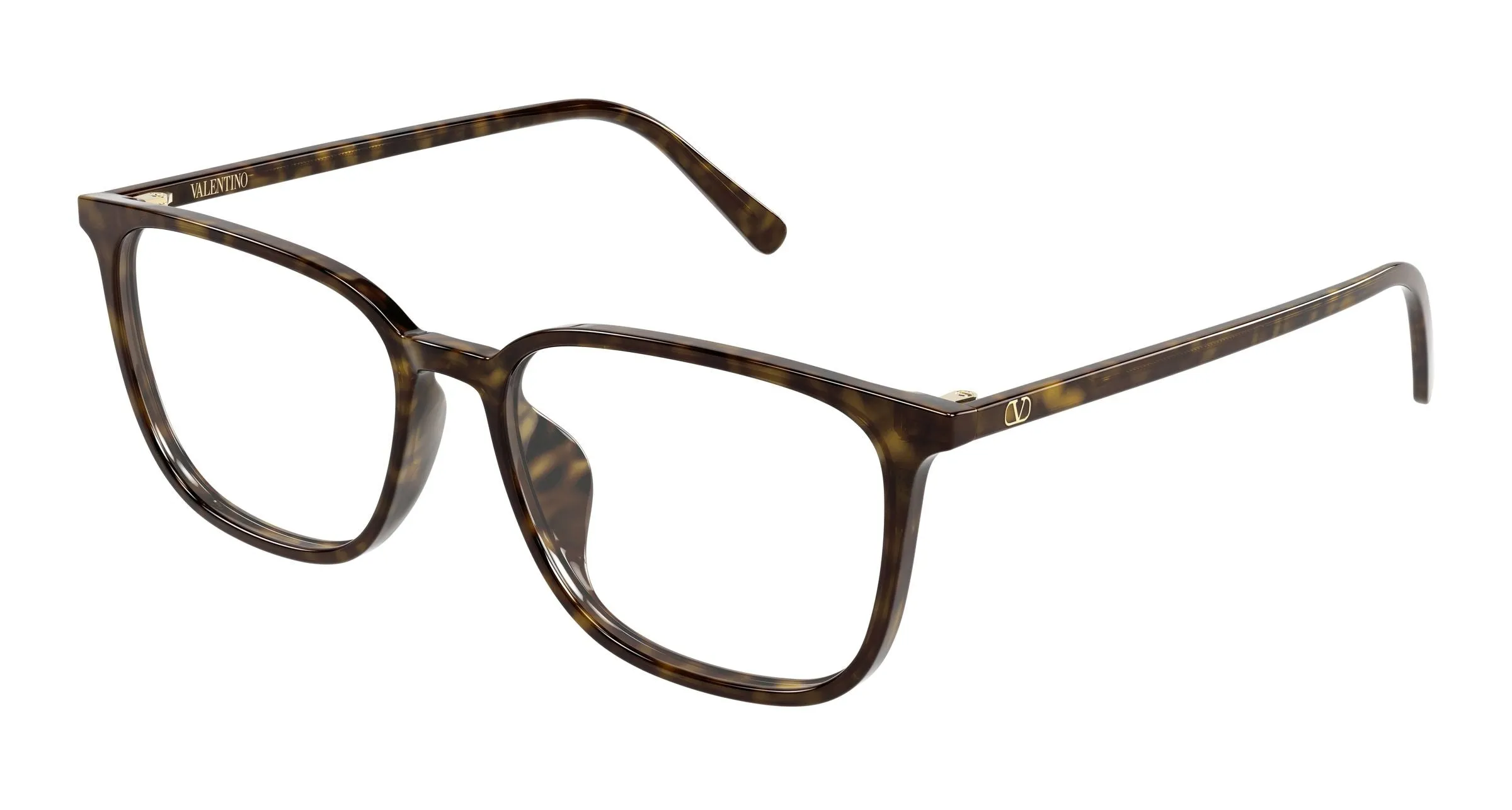 Valentino VG0040OA 002 Montature da vista Acetato Havana Trasparente Squadrata - immagine 1