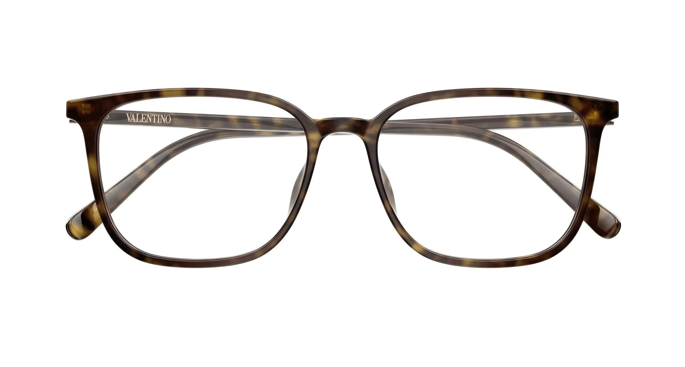 Valentino VG0040OA 002 Montature da vista Acetato Havana Trasparente Squadrata - immagine 2