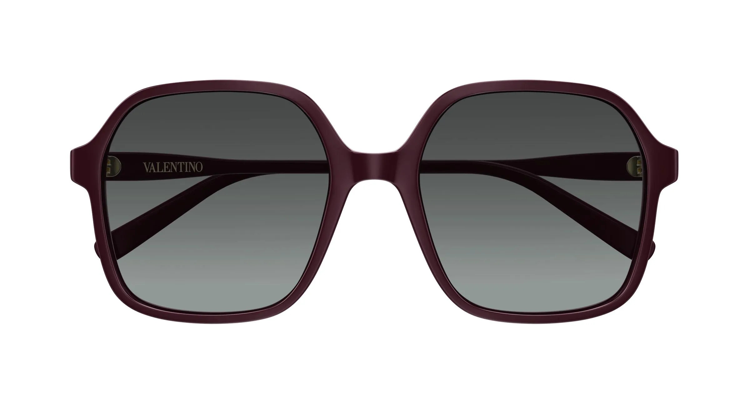 Valentino VG0018SA 004 Occhiali da sole Acetato Viola Grigio Squadrata - immagine 2