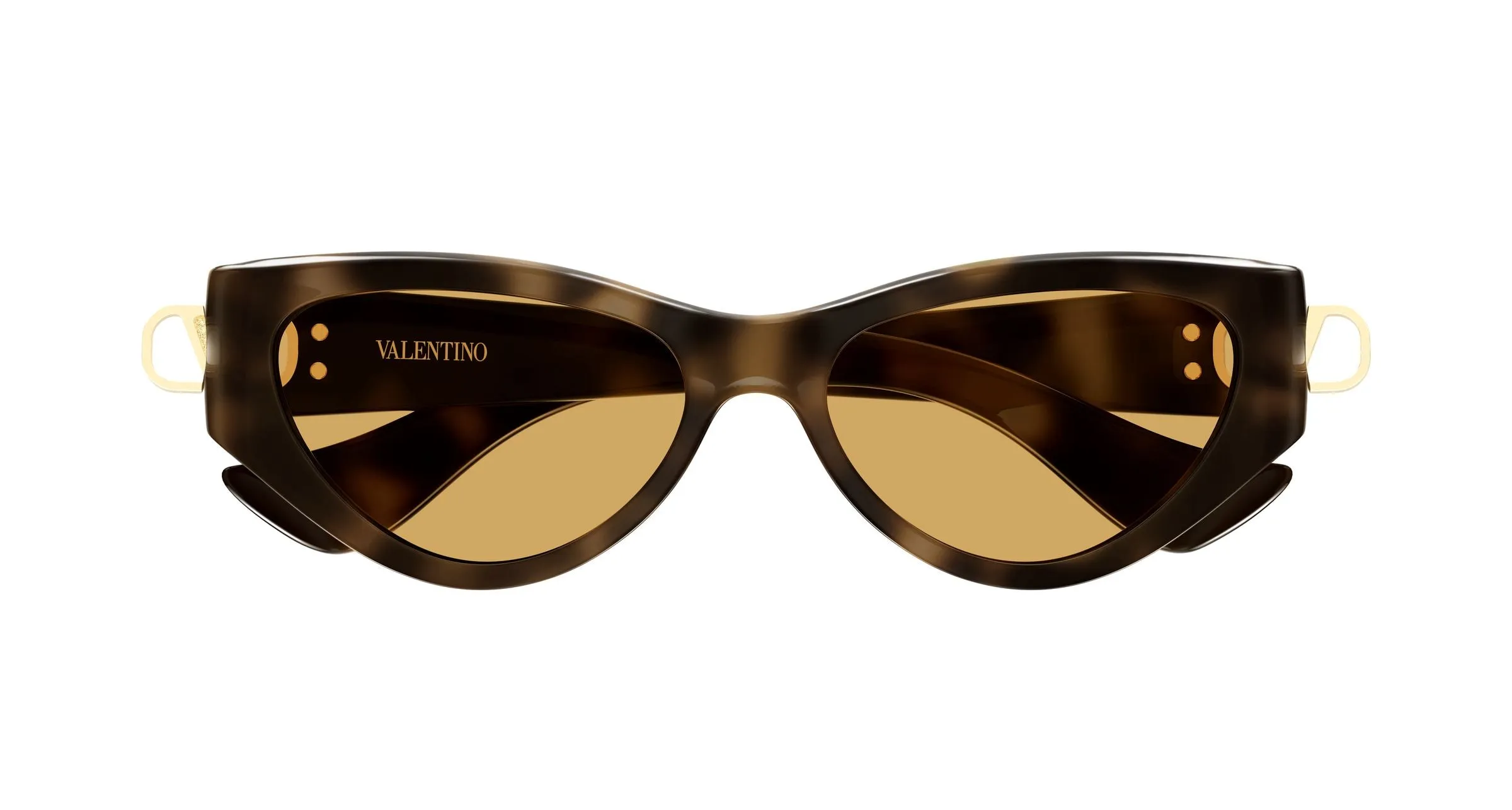 Valentino VG0014S 003 Occhiali da sole Bio-iniettato Havana Marrone Cat Eye - immagine 2
