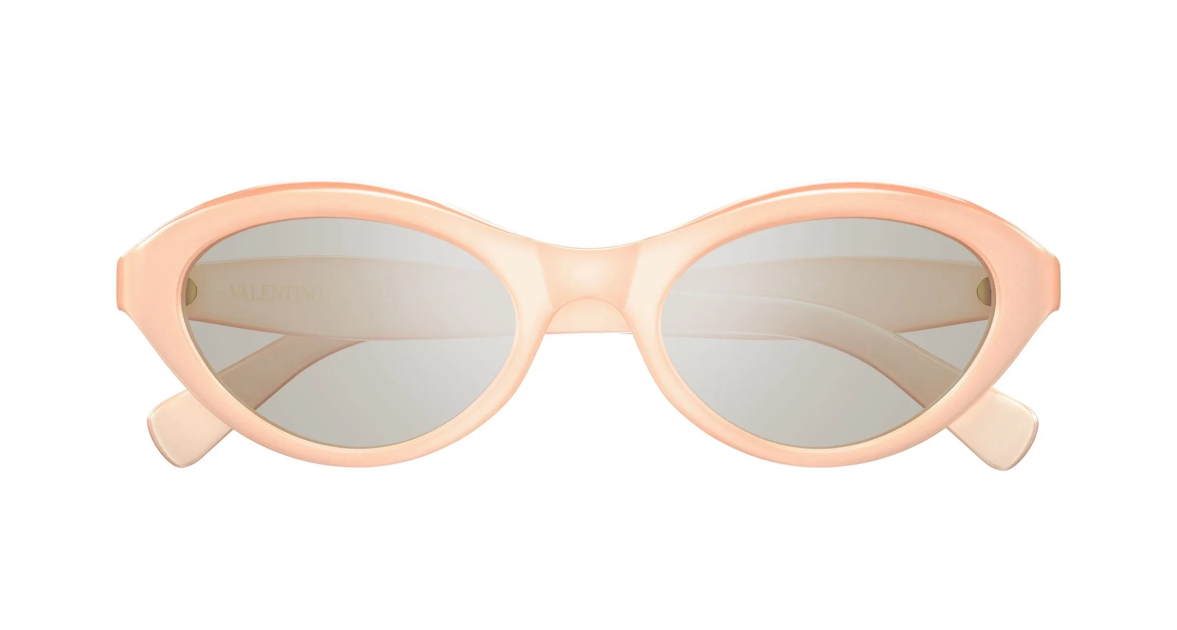 Valentino VG0008SA 003 Occhiali da sole Acetato Rosa Grigio Cat Eye - immagine 2