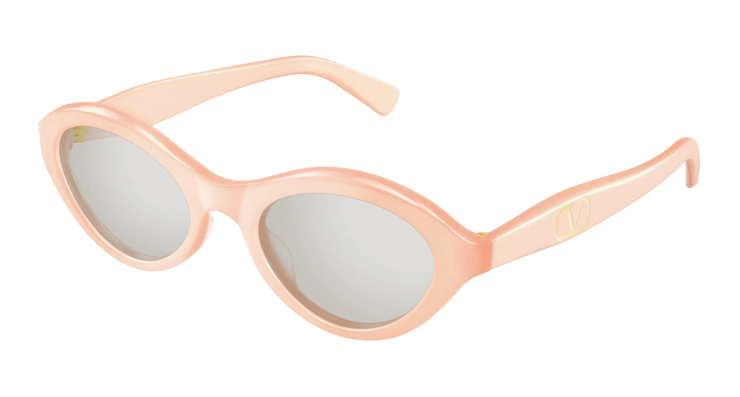 Valentino VG0008S 004 Occhiali da sole Acetato Rosa Grigio Cat Eye - immagine 1