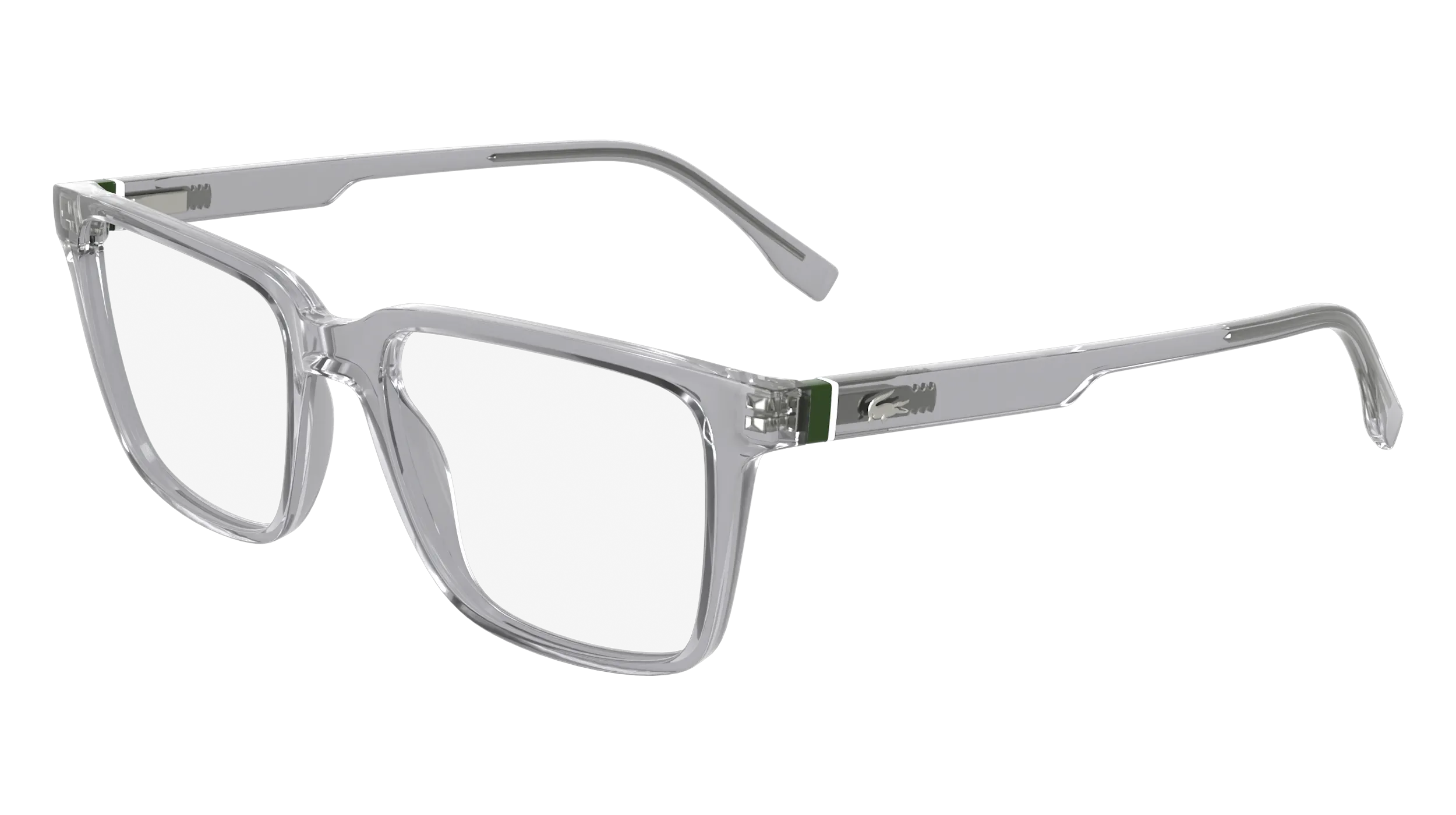 Lacoste L2963 N 035 Montature da vista Bio-iniettato Grigio Squadrata Normale - immagine 1