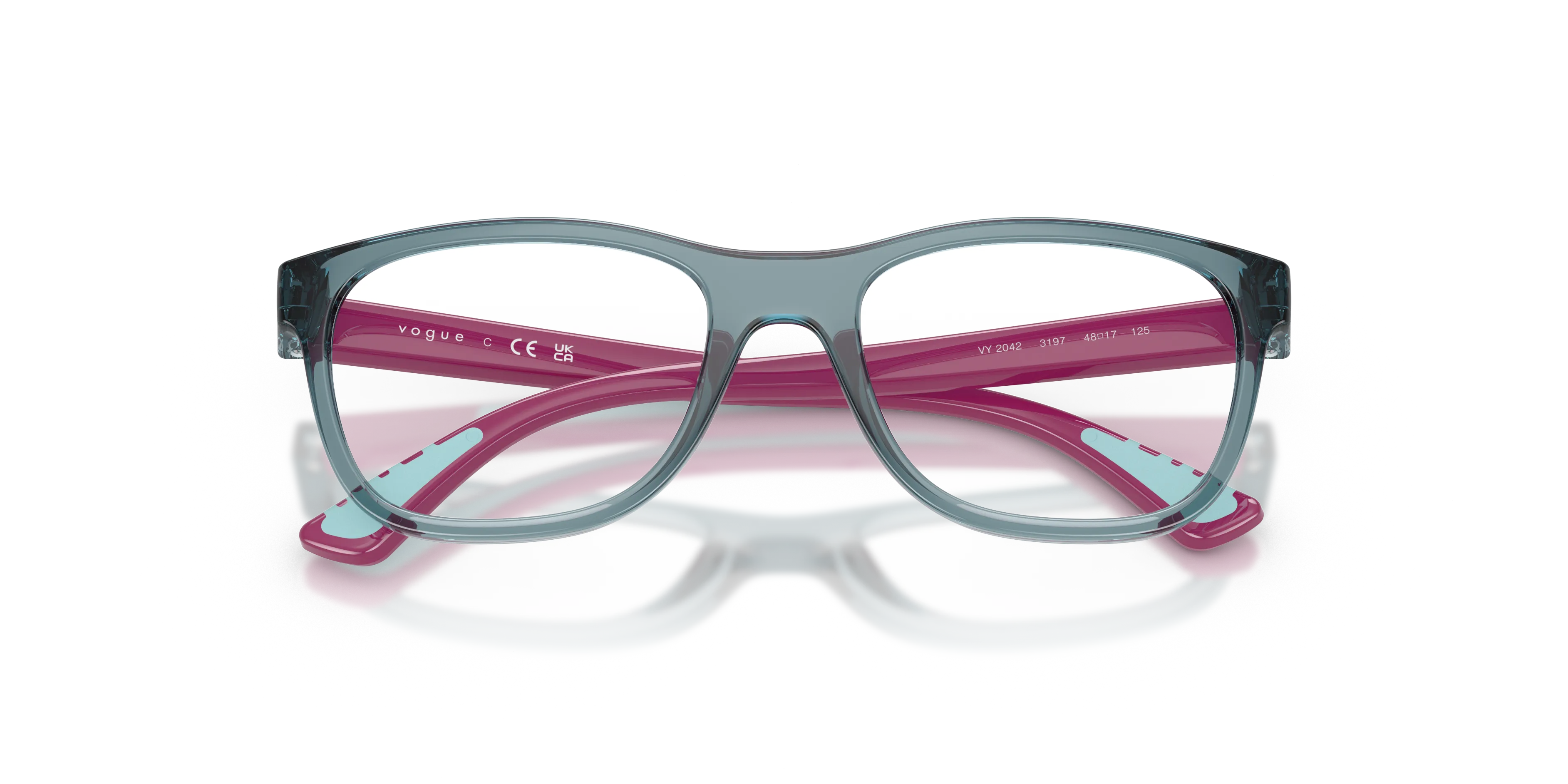 VOGUE EYEWEAR VY2042 3197 Montature da vista Nylon Blu Pillow Normale - immagine 2