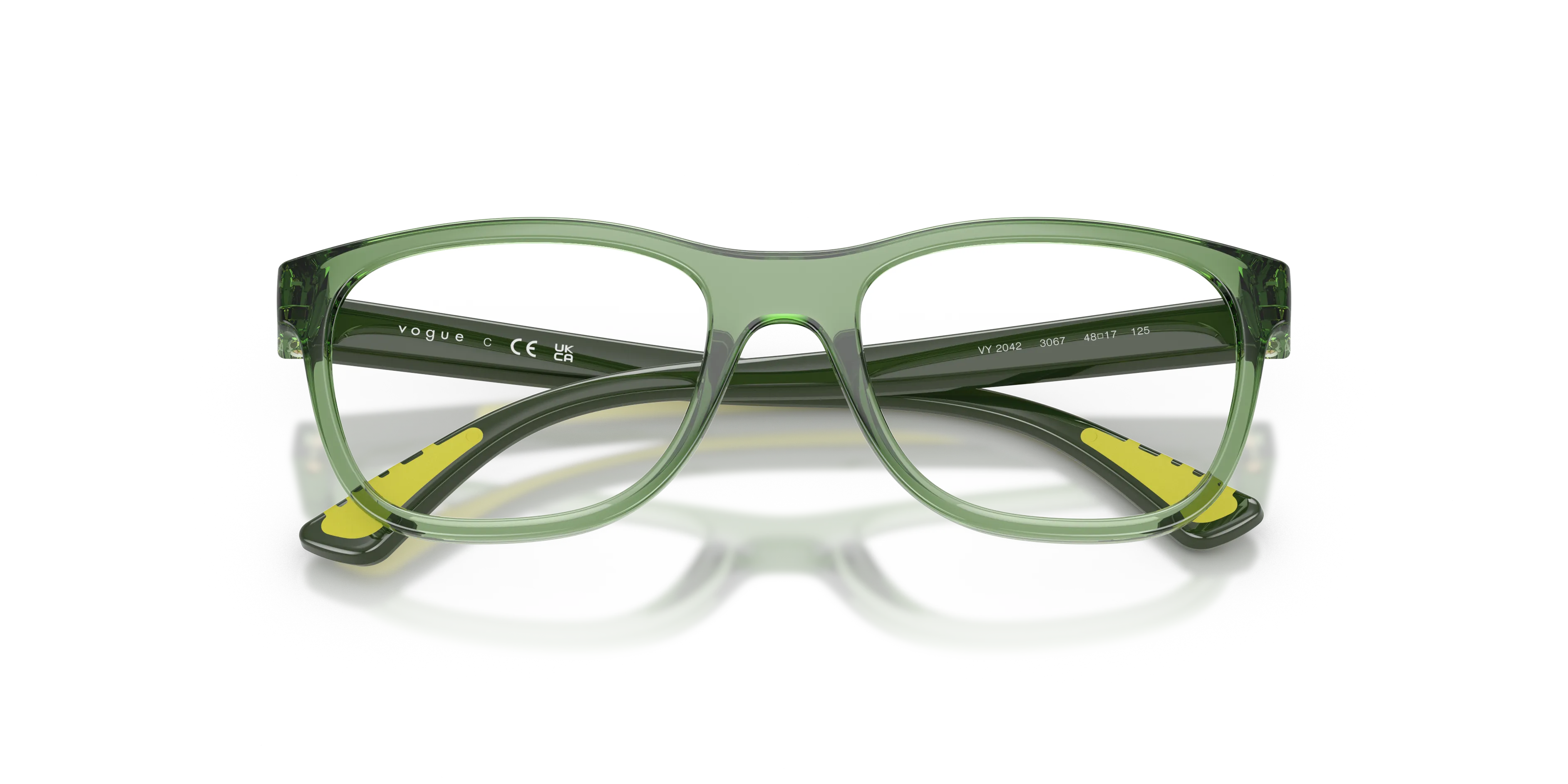 VOGUE EYEWEAR VY2042 3067 Montature da vista Nylon Verde Pillow Normale - immagine 2